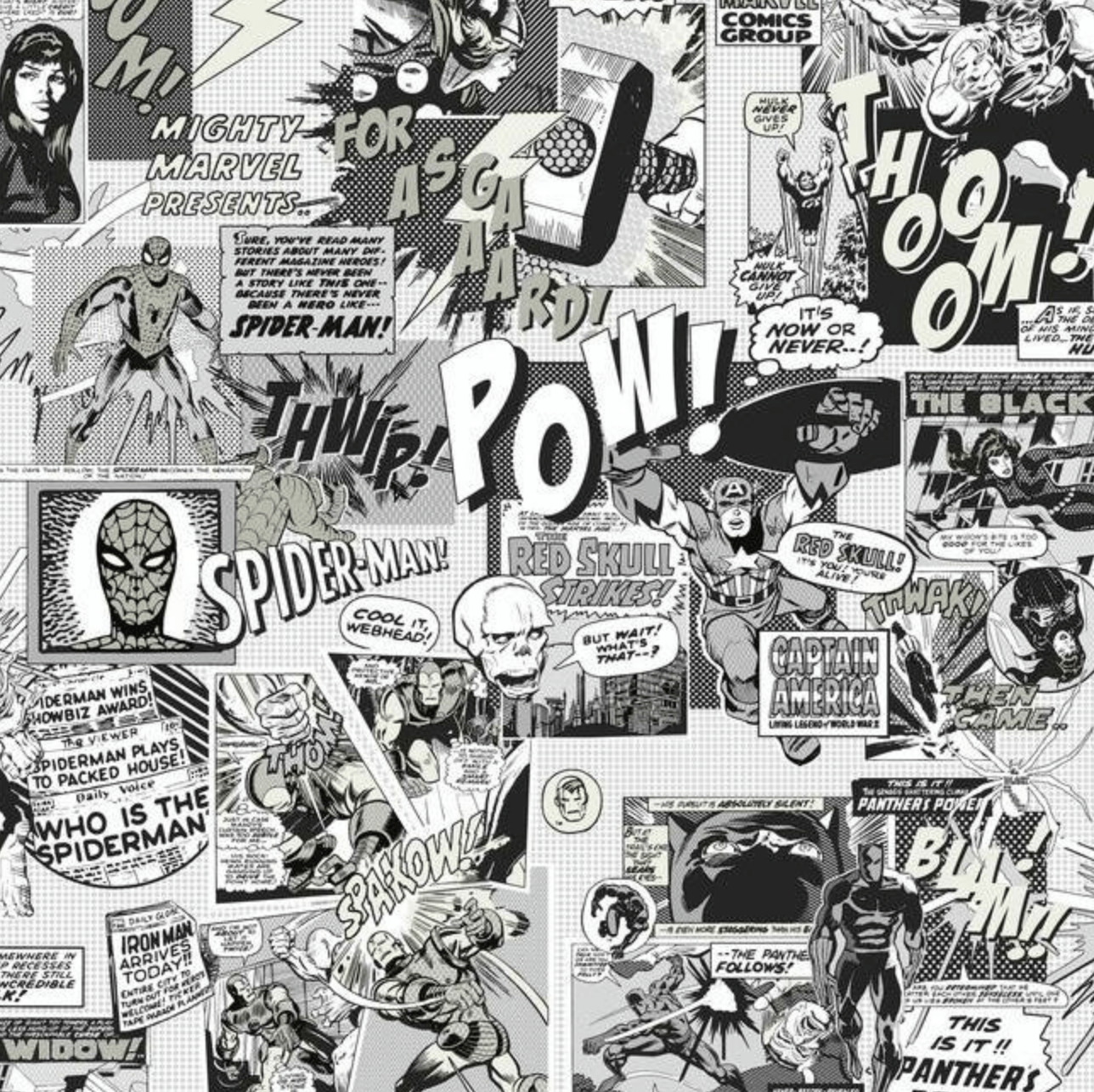 Marvel Black and White Wallpapers Top Free Marvel Black and White