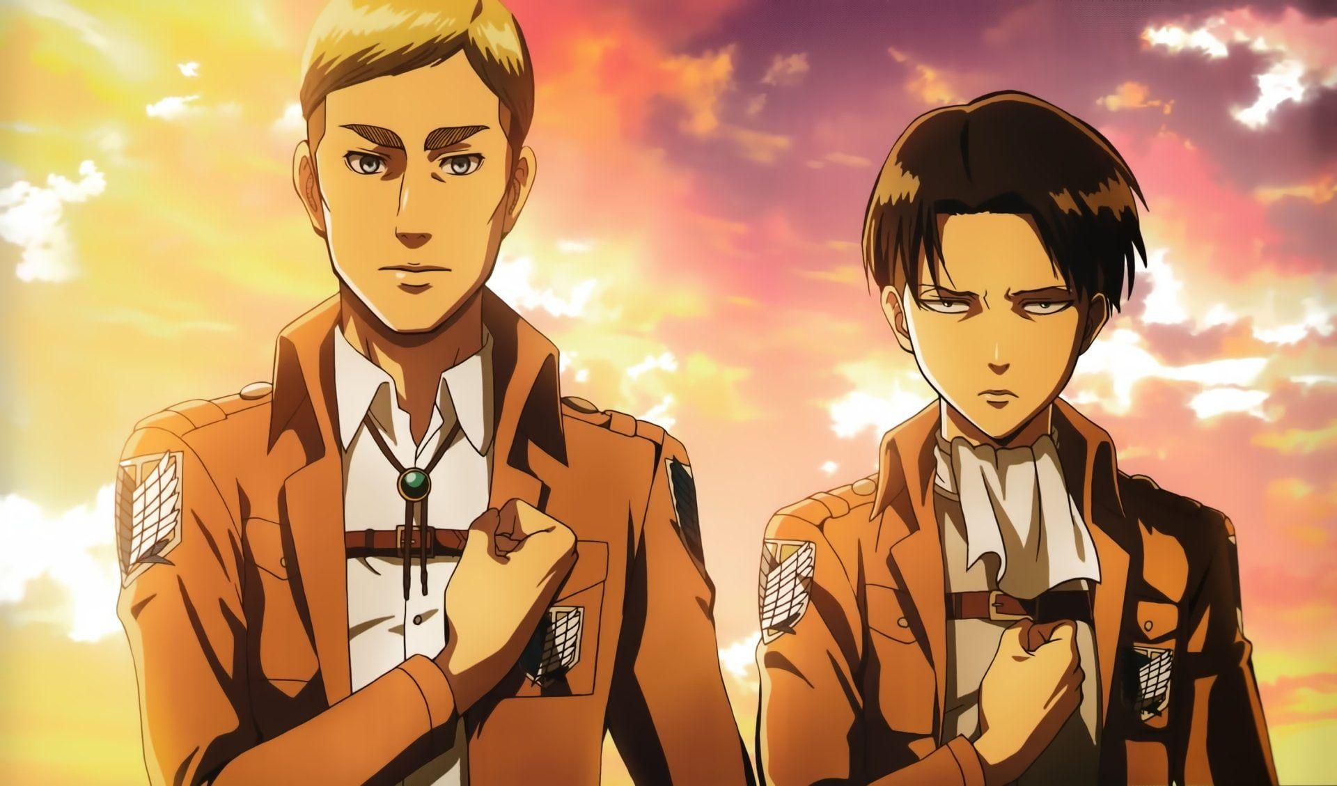 Erwin and Levi Wallpapers - Top Free Erwin and Levi Backgrounds