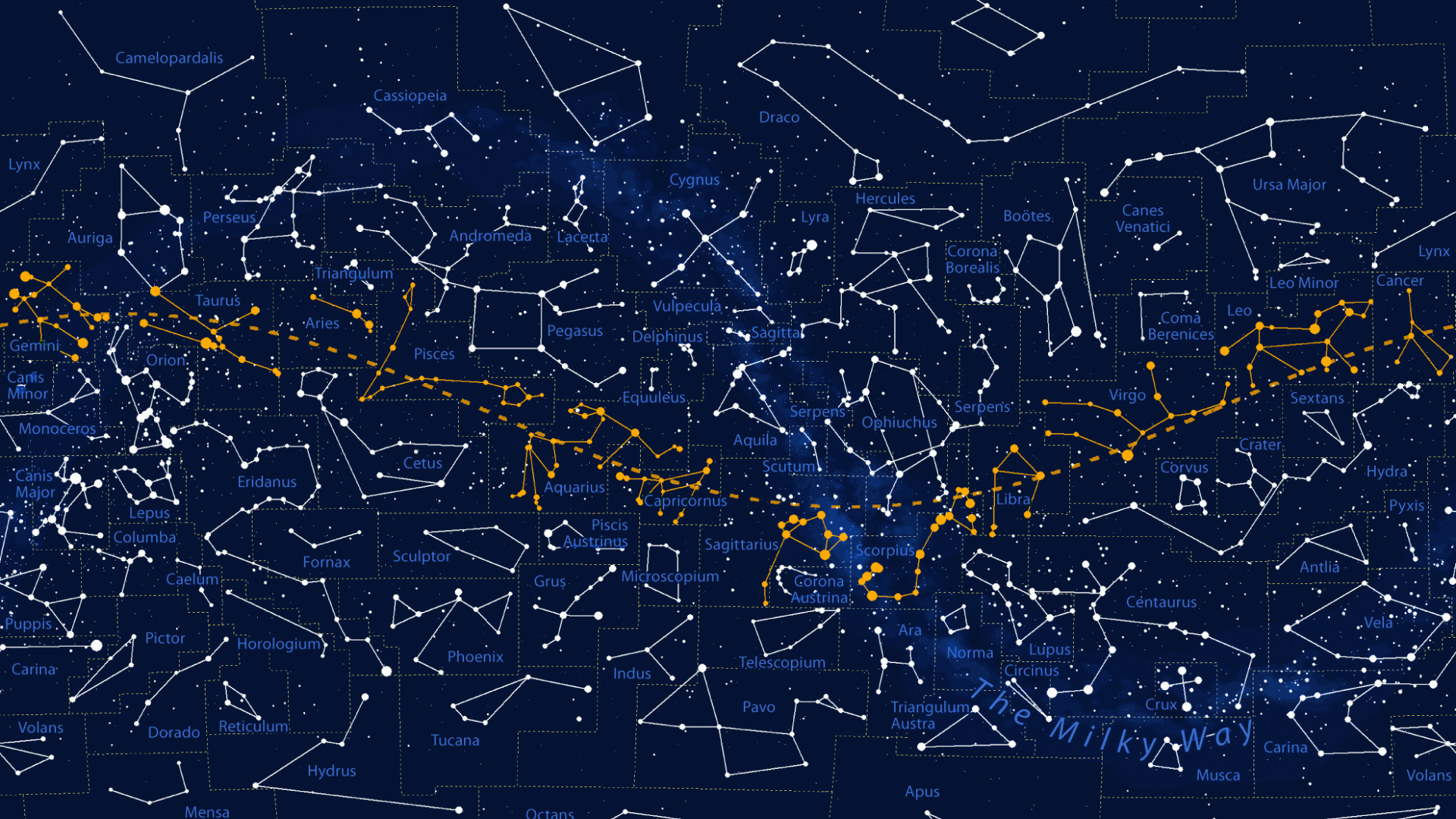 Constellation Map Wallpapers Top Free Constellation Map Backgrounds