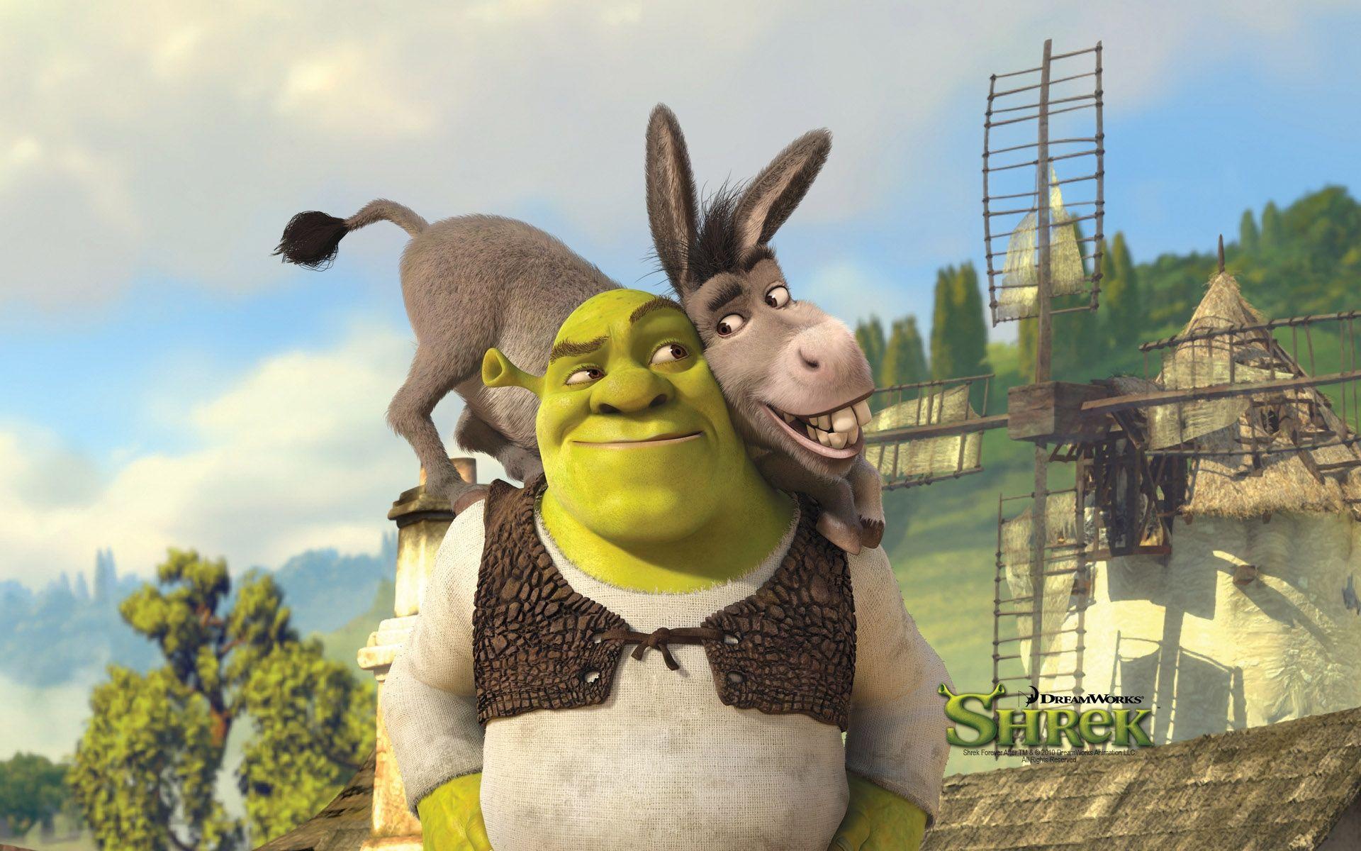 Shrek and Donkey Wallpapers Top Free Shrek and Donkey Backgrounds