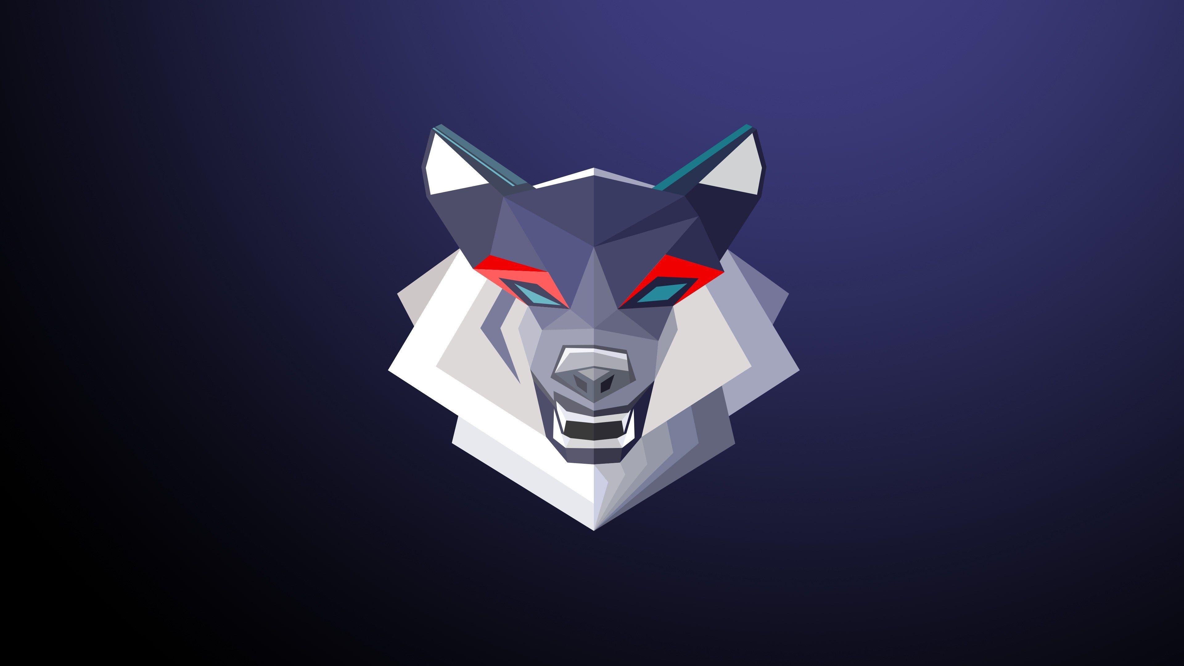 Geometric Wolf 4K Wallpapers Top Free Geometric Wolf 4K Backgrounds