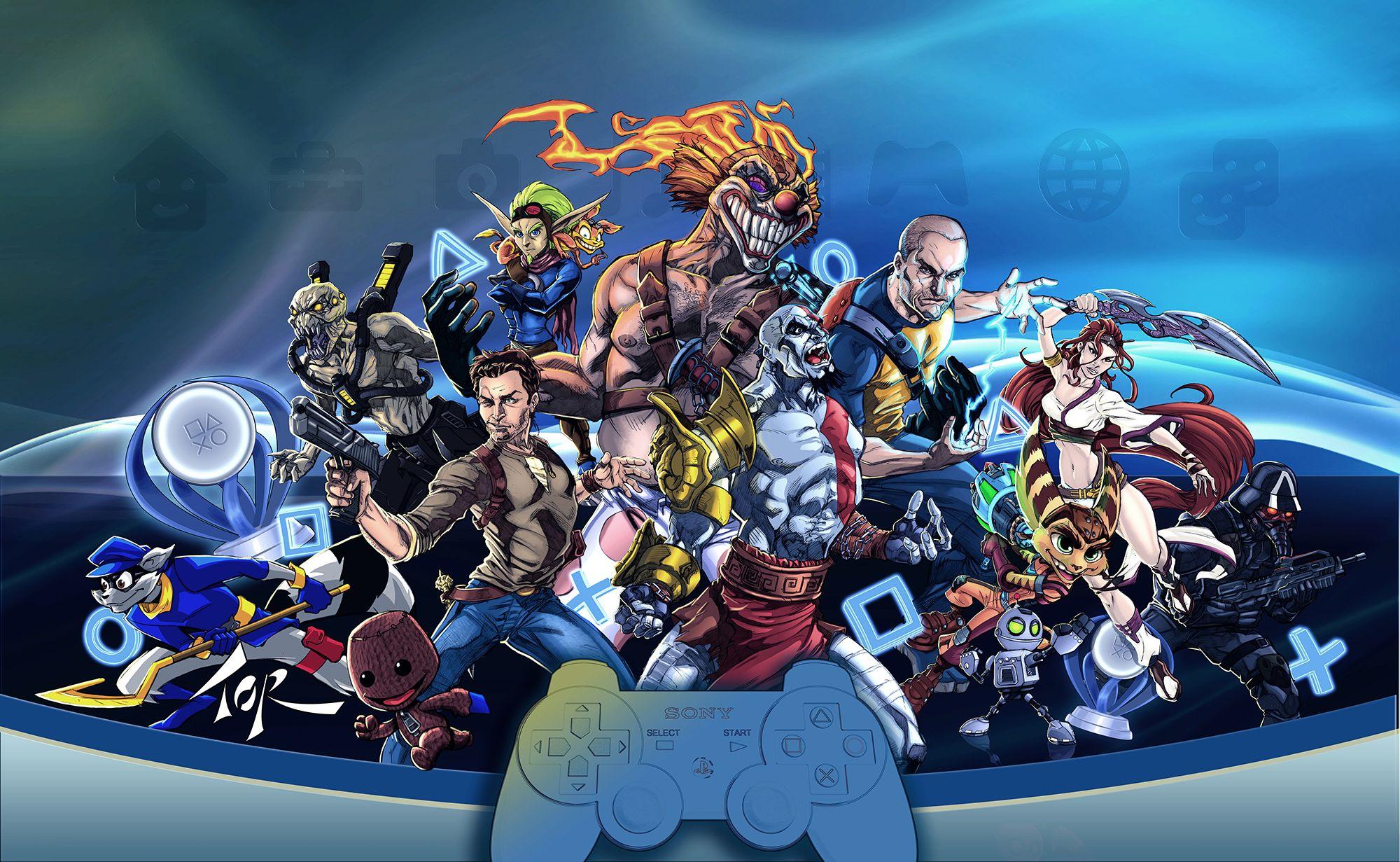 PlayStation Characters Wallpapers Top Free PlayStation Characters