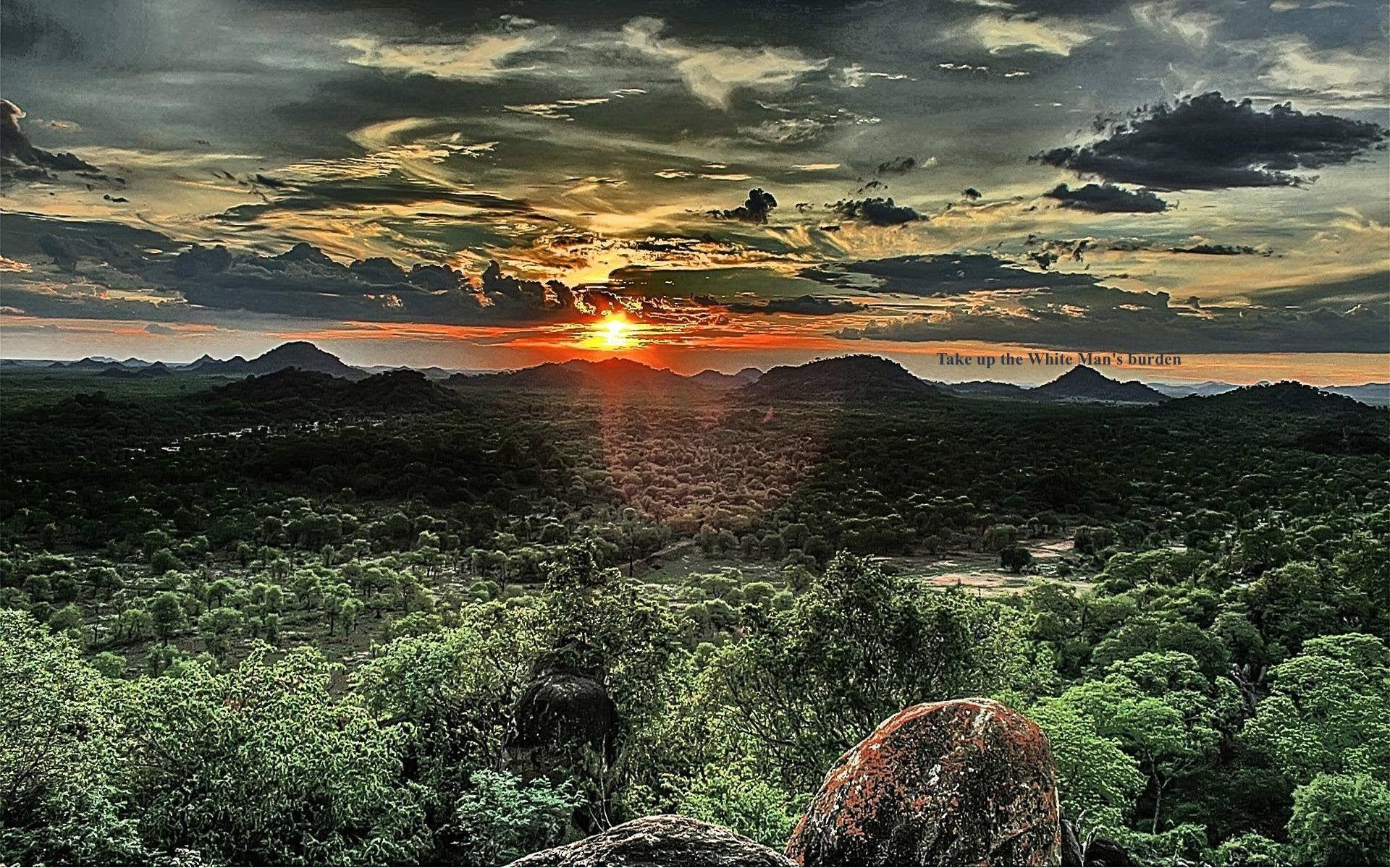 African Sunrise Wallpapers Top Free African Sunrise Backgrounds