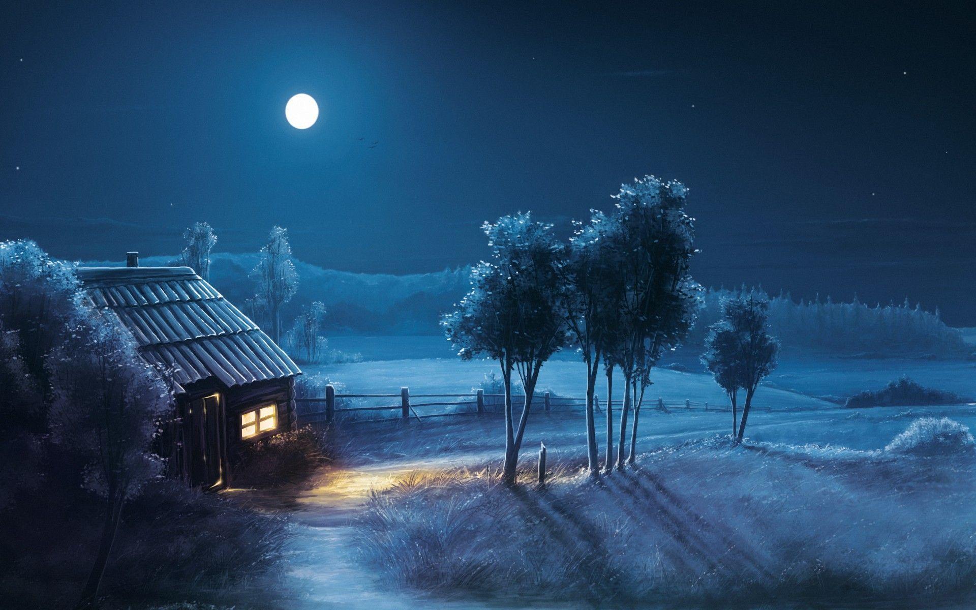 Night Village Wallpapers Top Free Night Village Backgrounds