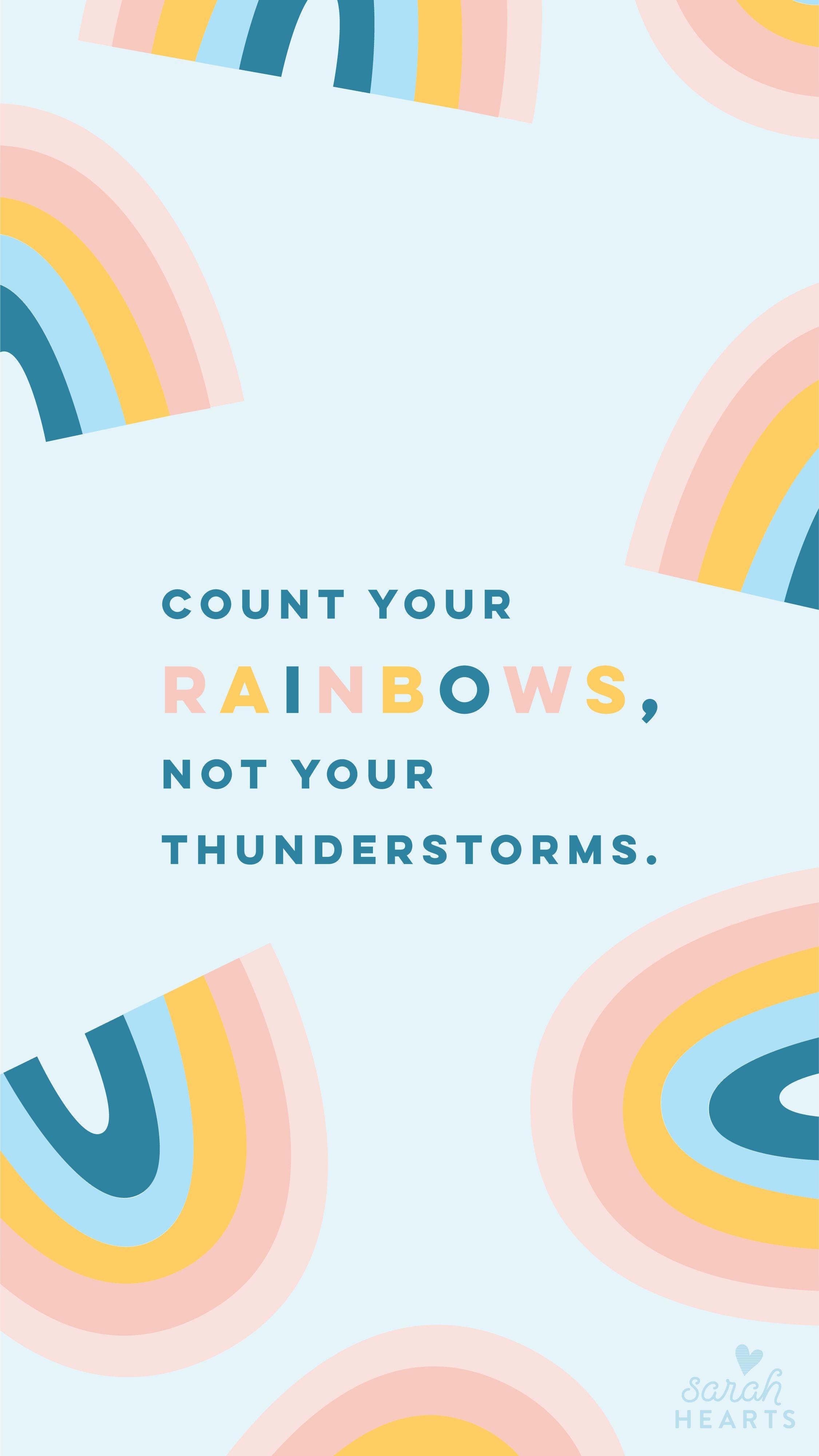 Rainbow Quote Wallpapers Top Free Rainbow Quote Backgrounds WallpaperAccess