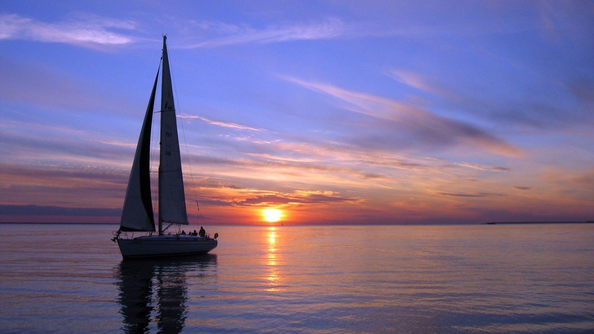 Sailboat Sunset Wallpapers Top Free Sailboat Sunset Backgrounds