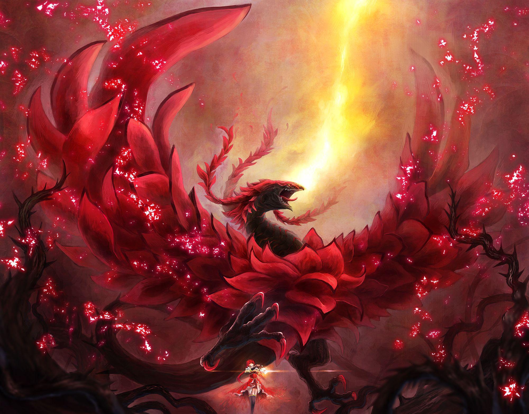 Red Dragon Archfiend Wallpapers Top Free Red Dragon Archfiend