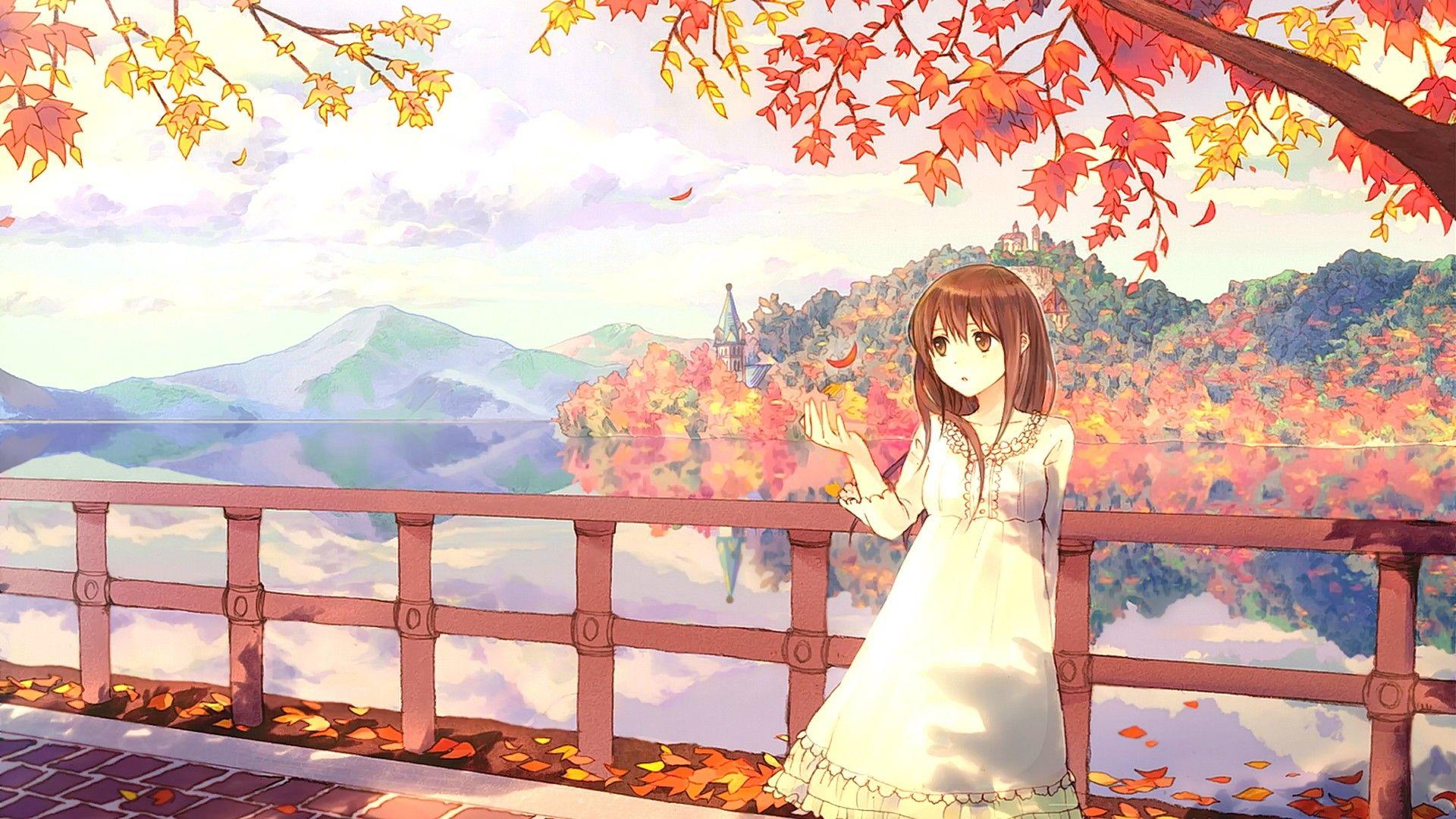 Fall Anime Wallpapers Top Free Fall Anime Backgrounds WallpaperAccess