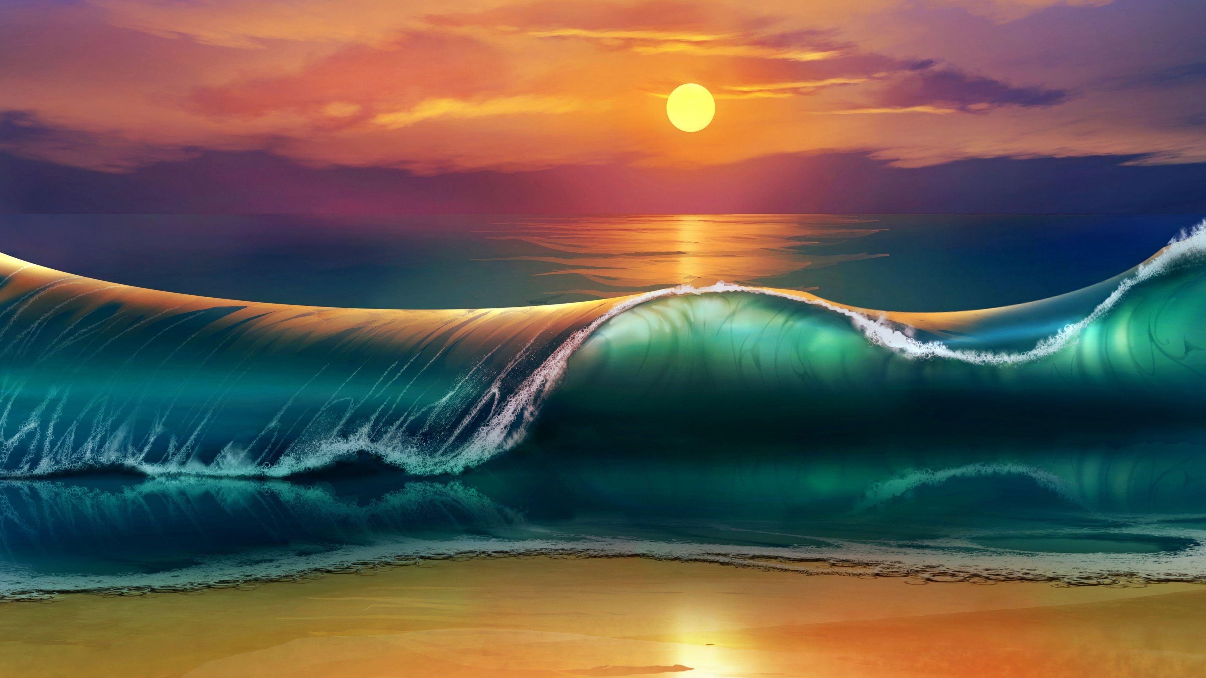 Beach Paintings Wallpapers Top Free Beach Paintings Backgrounds WallpaperAccess