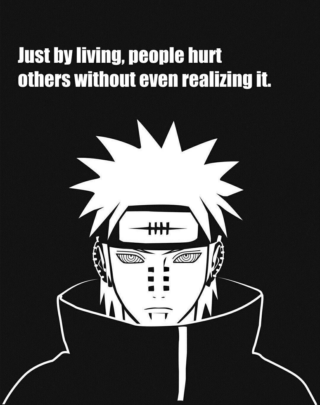 Pain Naruto Quotes Wallpapers Top Free Pain Naruto Quotes Backgrounds