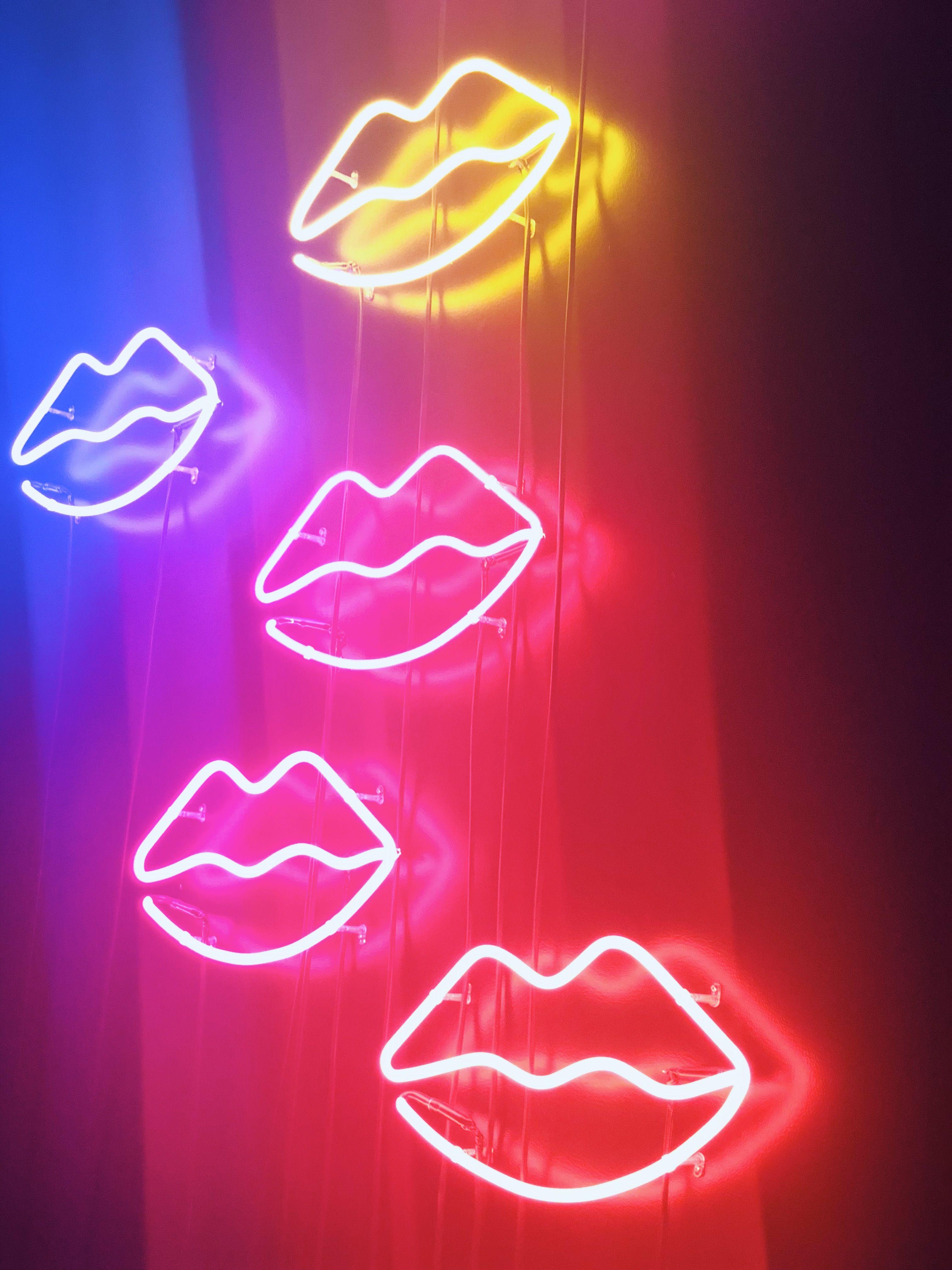 Rainbow Neon Aesthetic Wallpapers Top Free Rainbow Neon Aesthetic