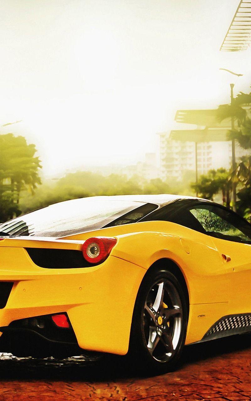 Yellow Car Wallpapers Top Free Yellow Car Backgrounds WallpaperAccess