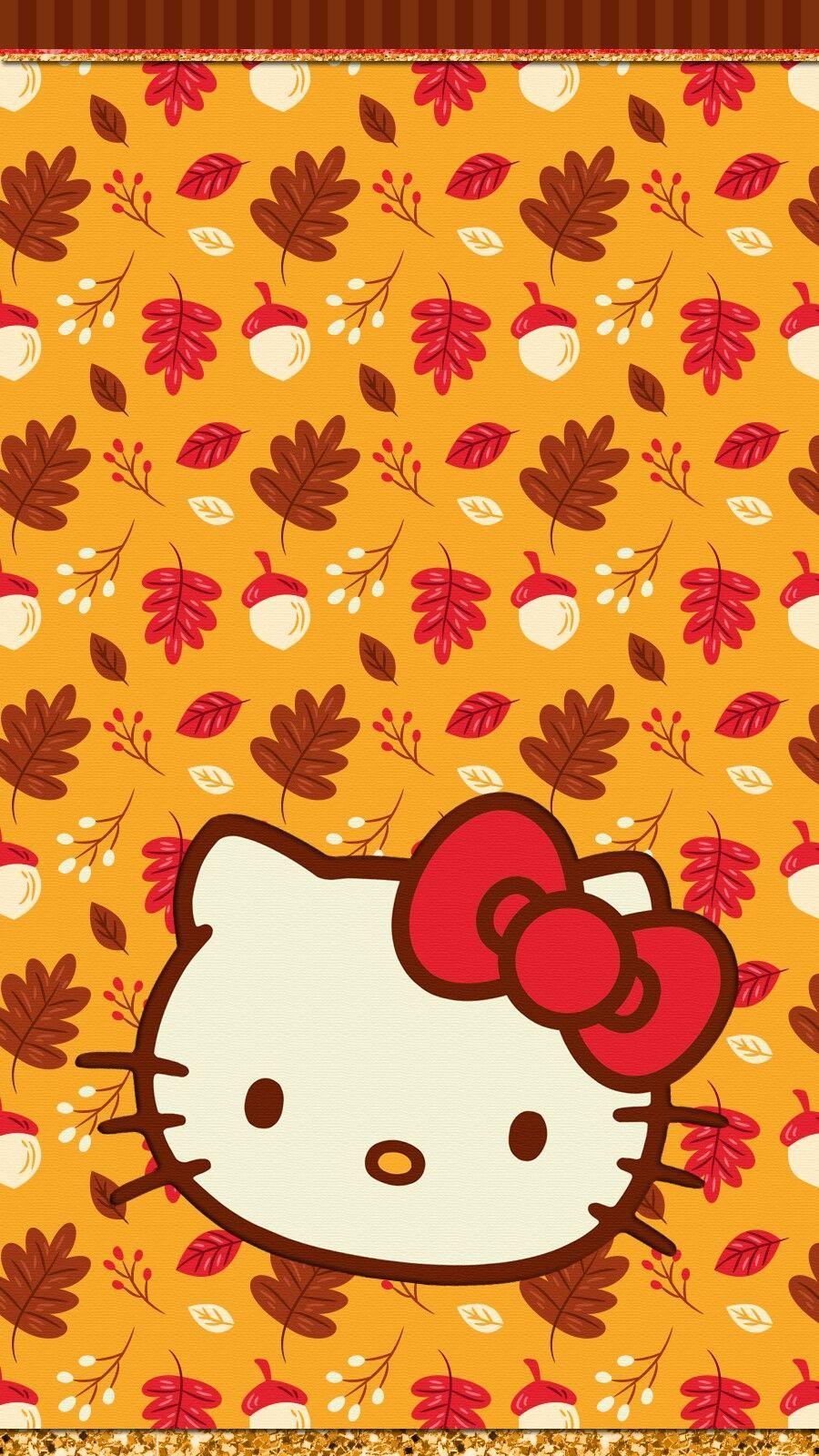Hello Kitty Thanksgiving Wallpaper