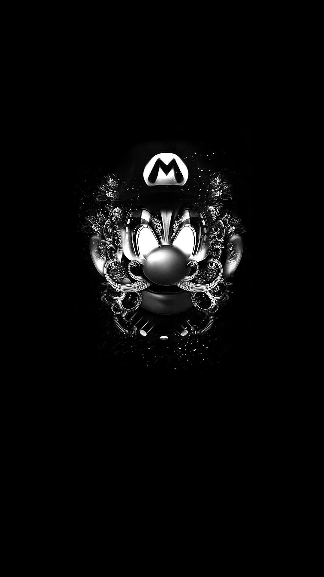 Dark Mario Wallpapers Top Free Dark Mario Backgrounds WallpaperAccess