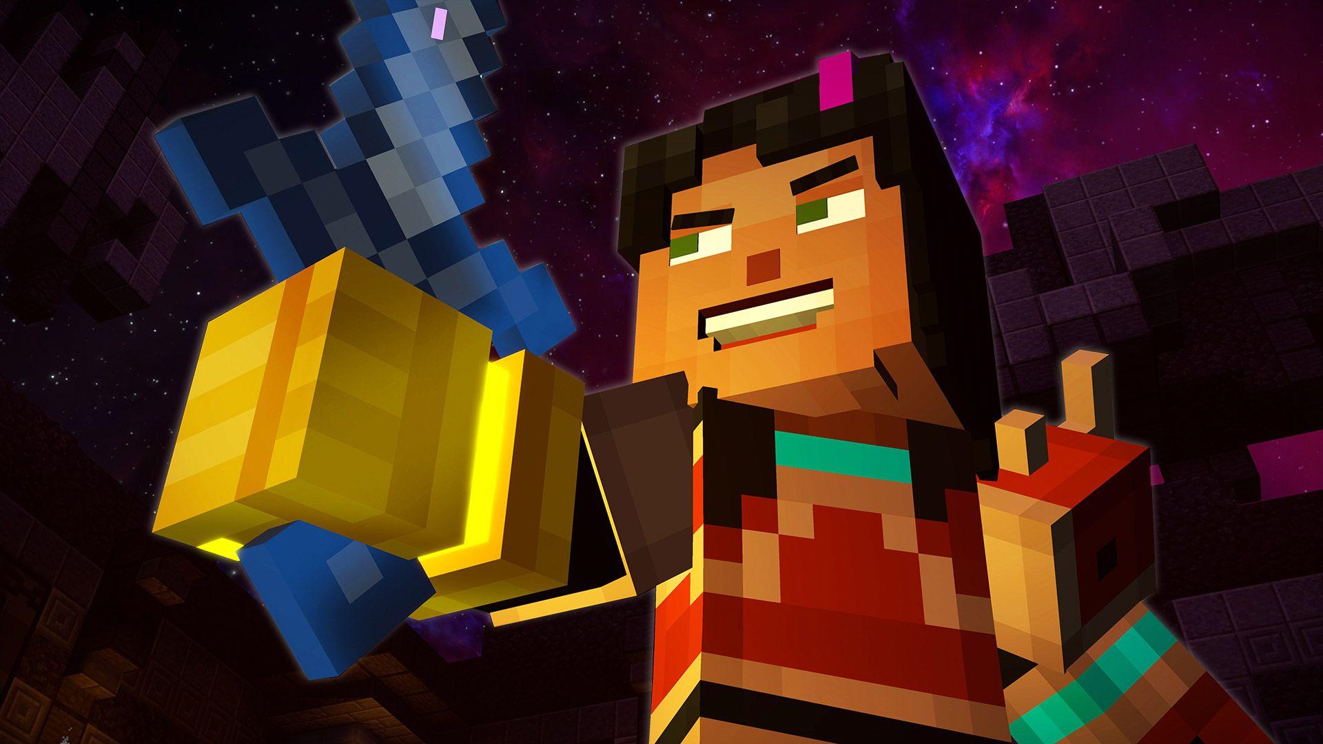Minecraft Story Mode Wallpapers Top Free Minecraft Story Mode