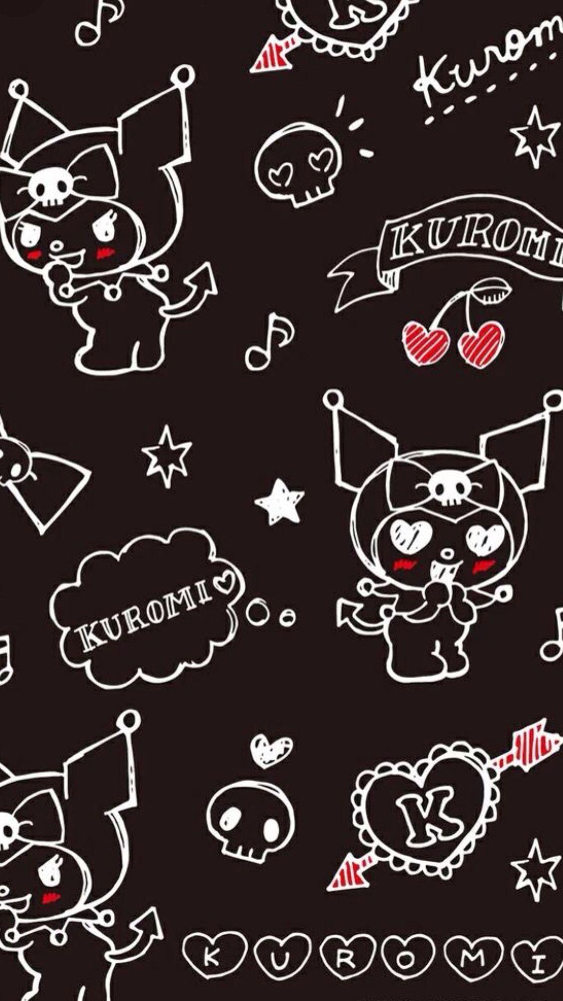 Kuromi iPhone Wallpapers Top Free Kuromi iPhone Backgrounds