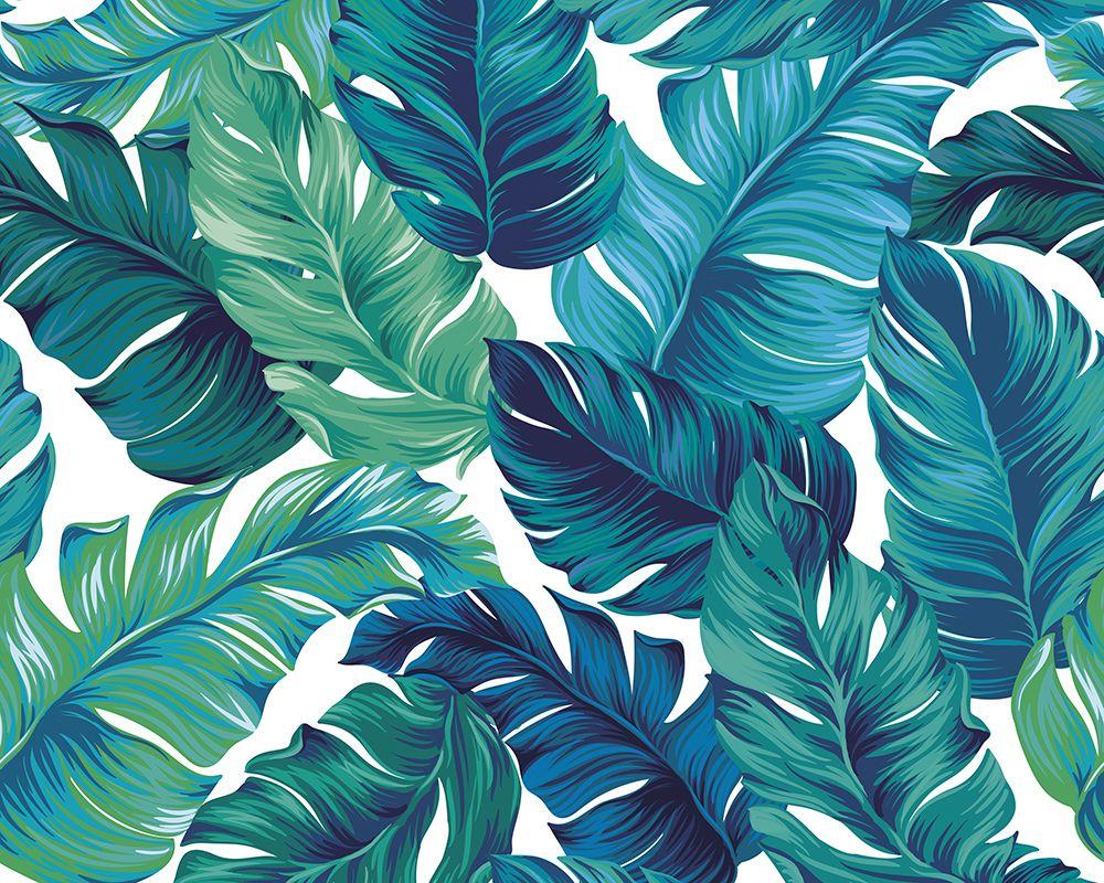 Top 120+ Blue and green leaf wallpaper