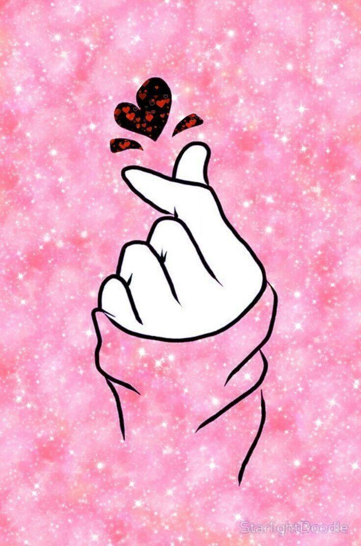 Korean Finger Heart Wallpapers Top Free Korean Finger Heart