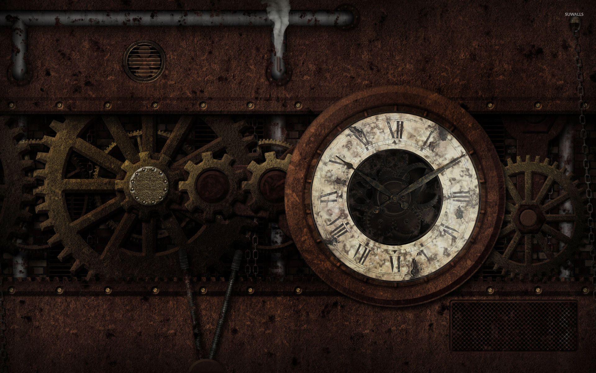 Steampunk Clock Wallpapers Top Free Steampunk Clock Backgrounds