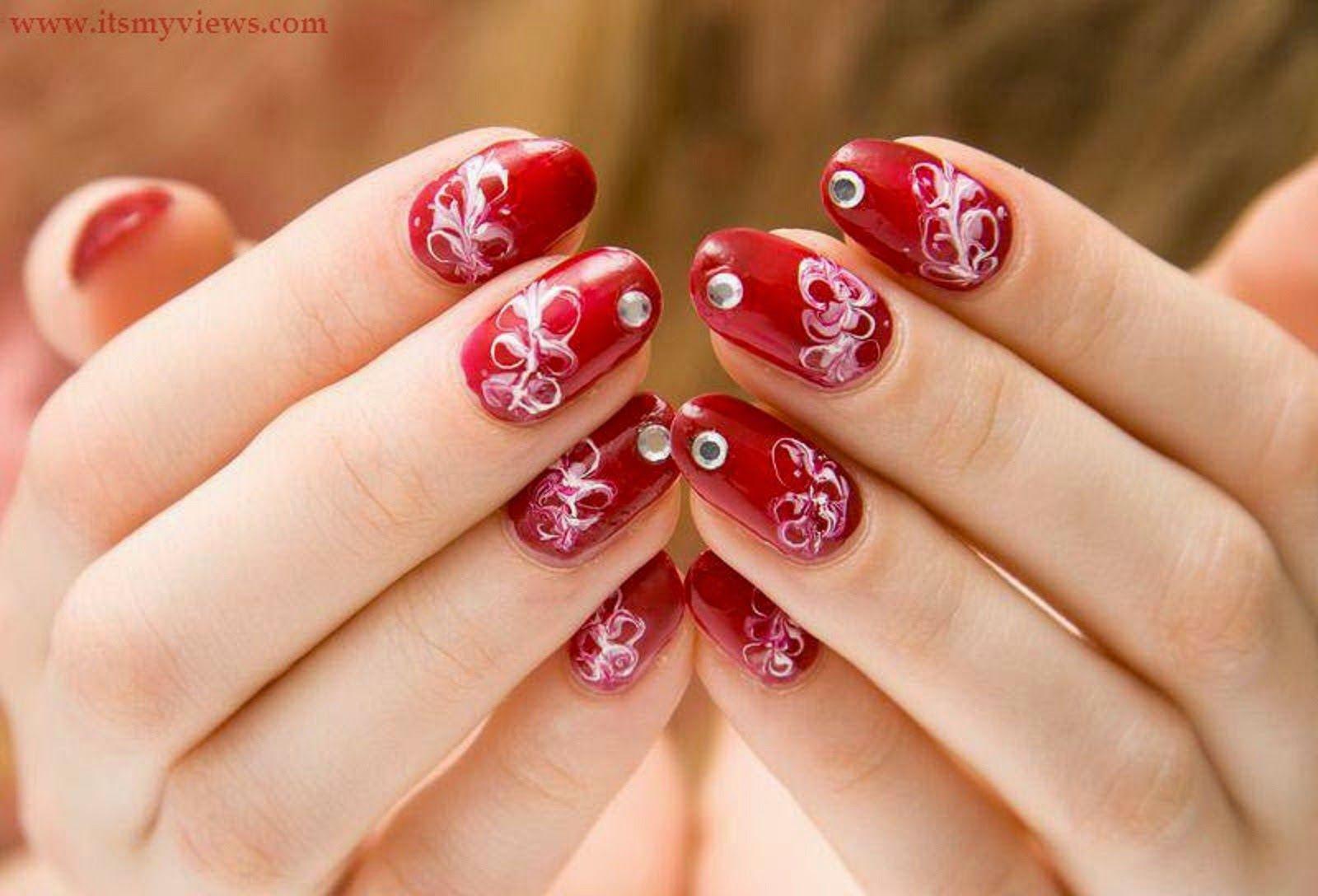 Red Nails Wallpapers Top Free Red Nails Backgrounds WallpaperAccess