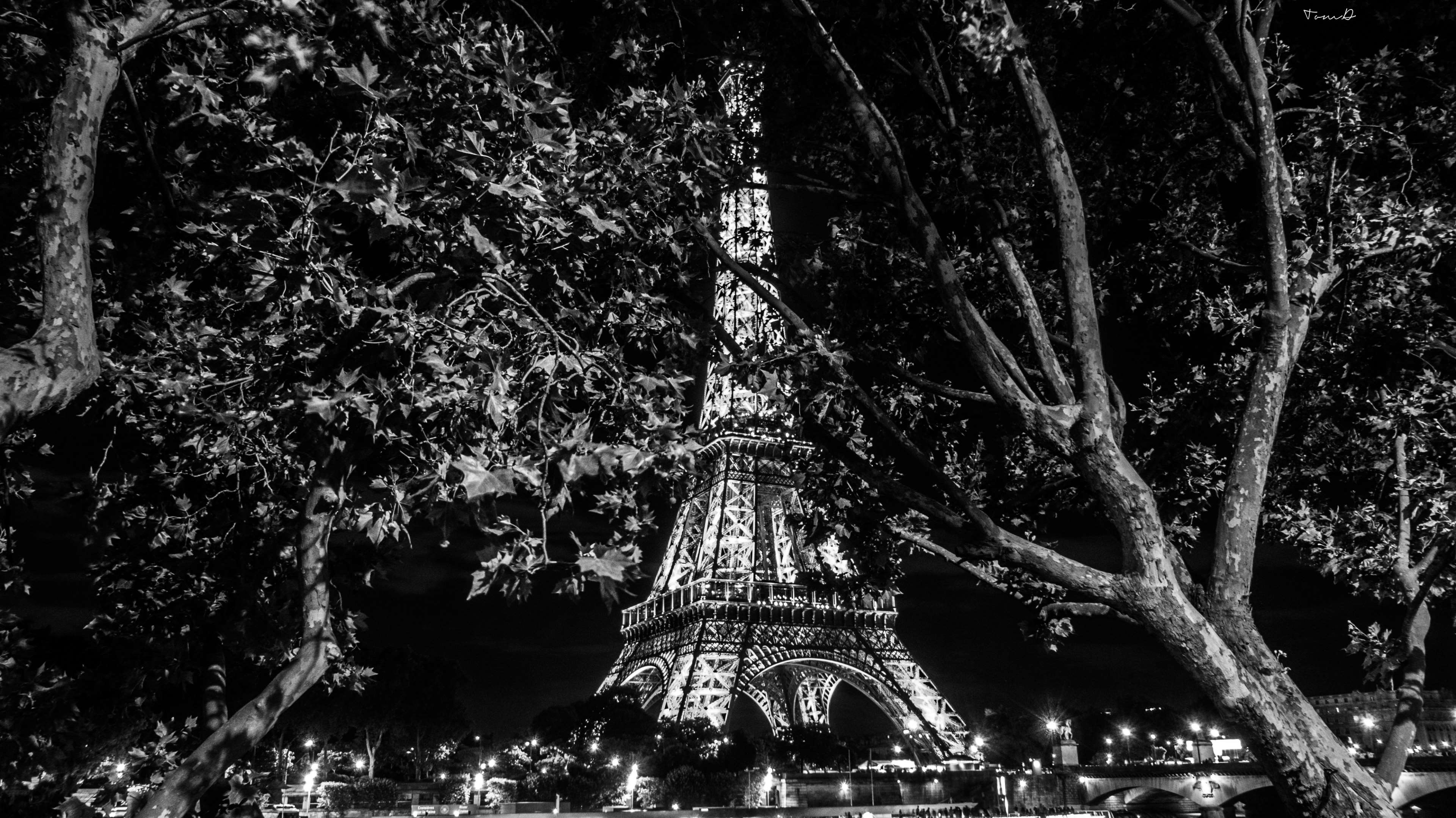 Eiffel Tower Black and White Wallpapers Top Free Eiffel Tower Black