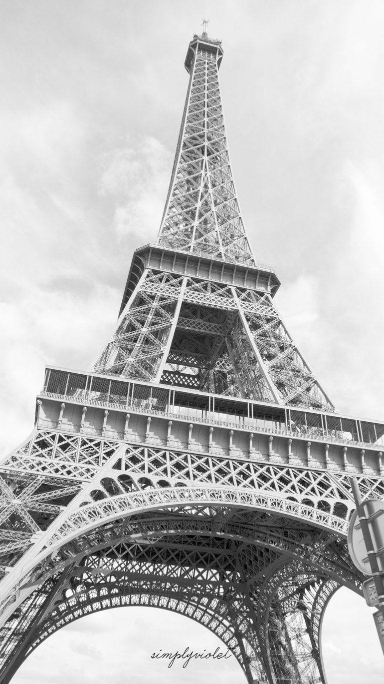 Eiffel Tower Black and White Wallpapers Top Free Eiffel Tower Black