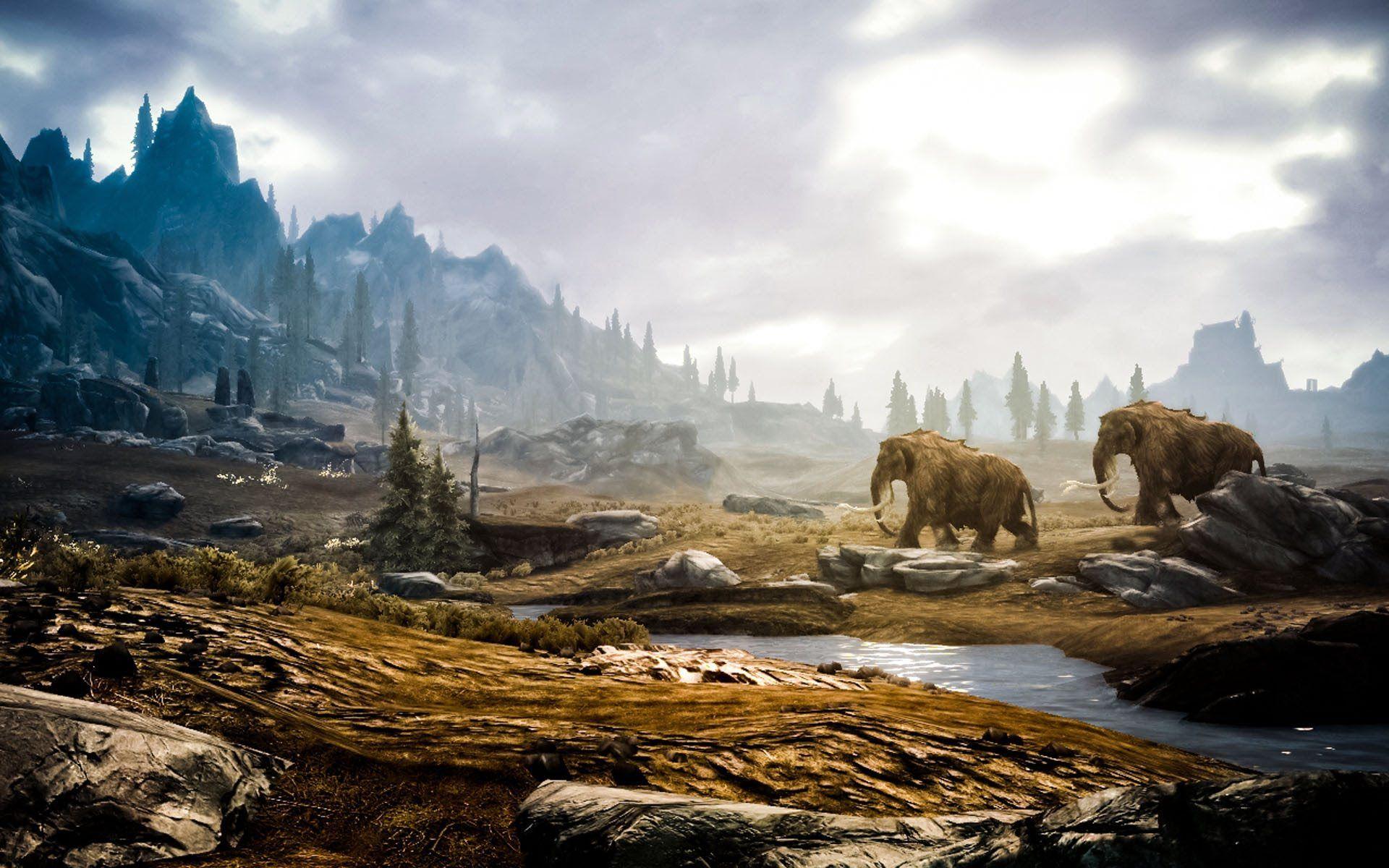 Skyrim Landscape Wallpapers Top Free Skyrim Landscape Backgrounds