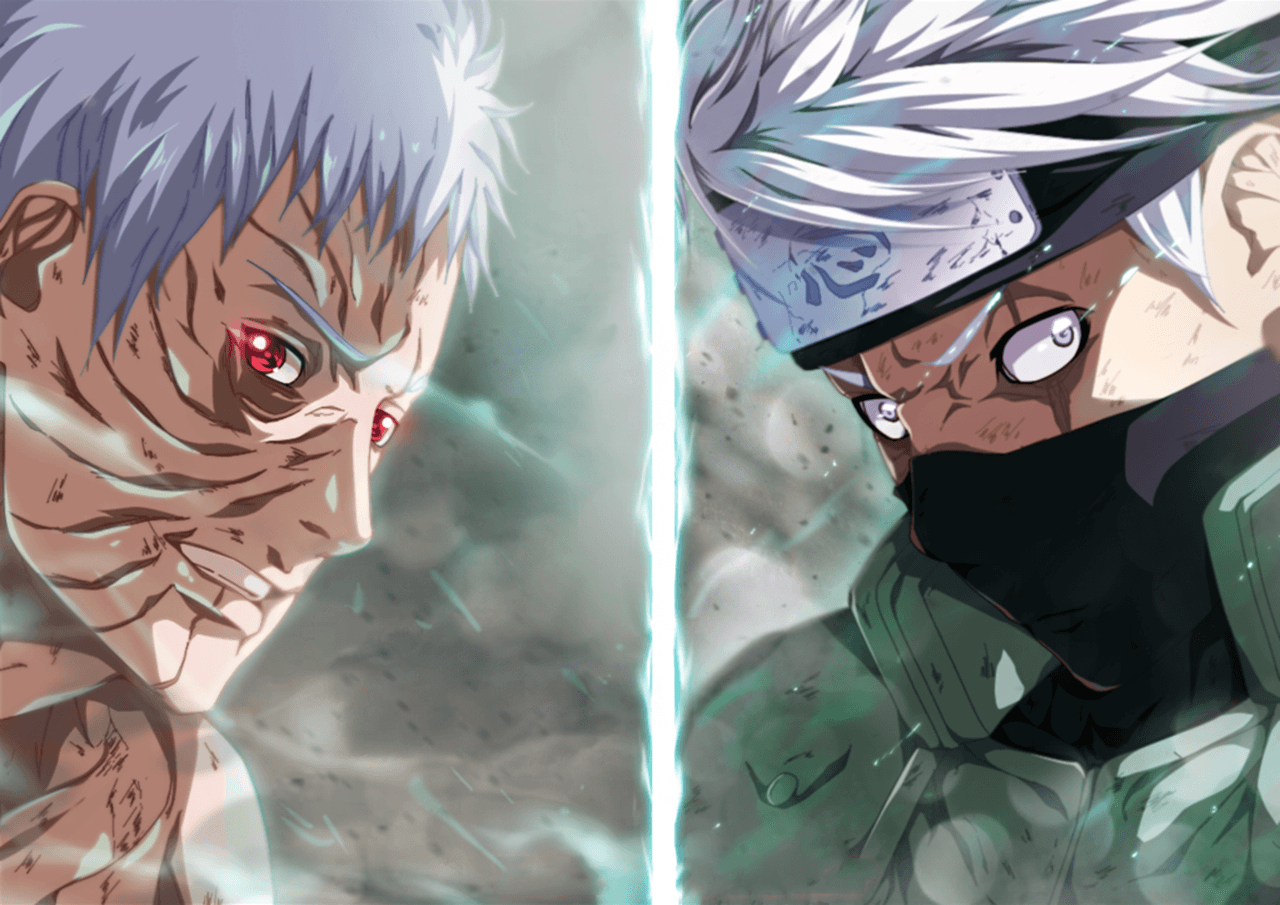 Kakashi and Obito Wallpapers Top Free Kakashi and Obito Backgrounds WallpaperAccess