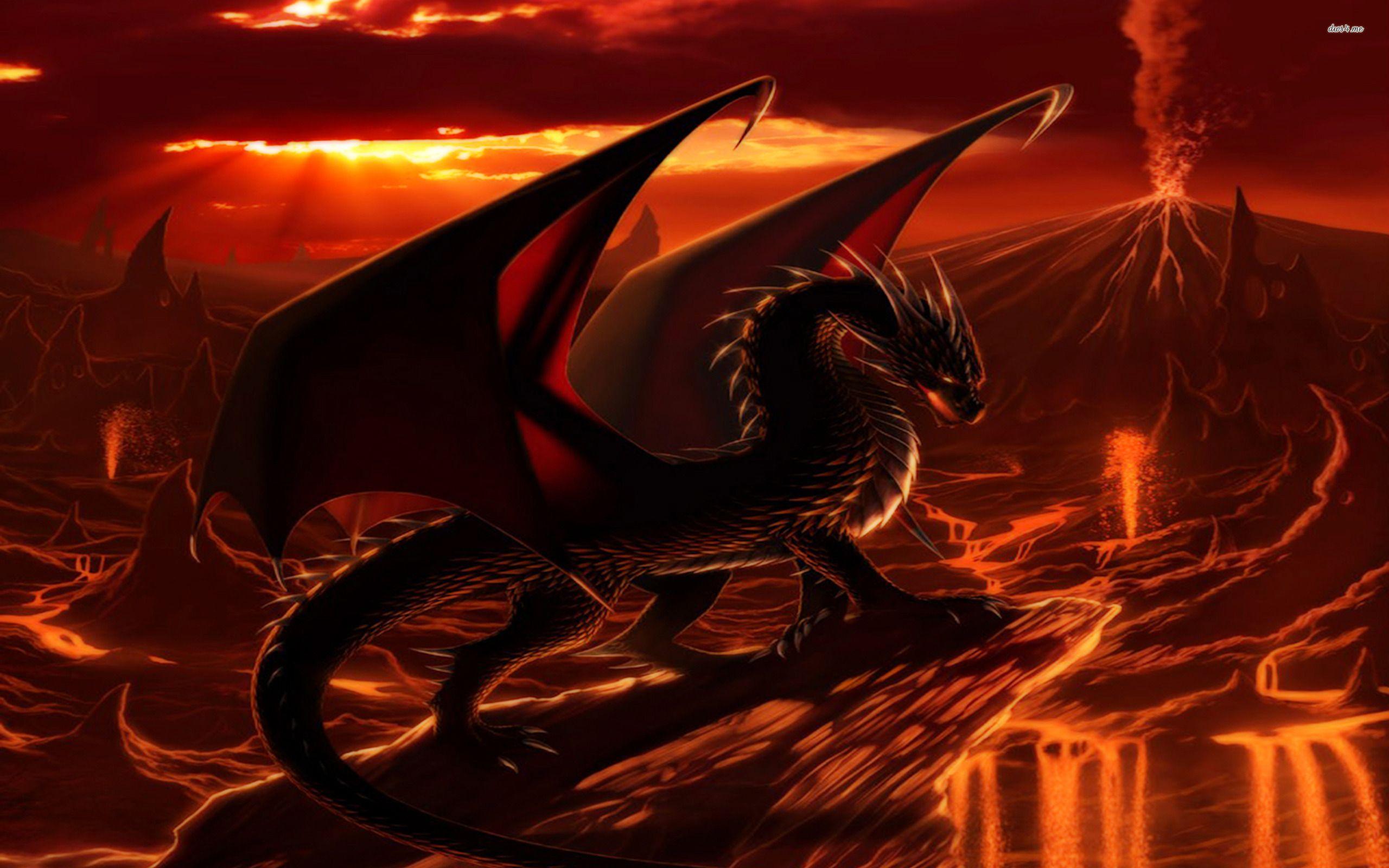 Black Fire Dragon Wallpapers Top Free Black Fire Dragon Backgrounds