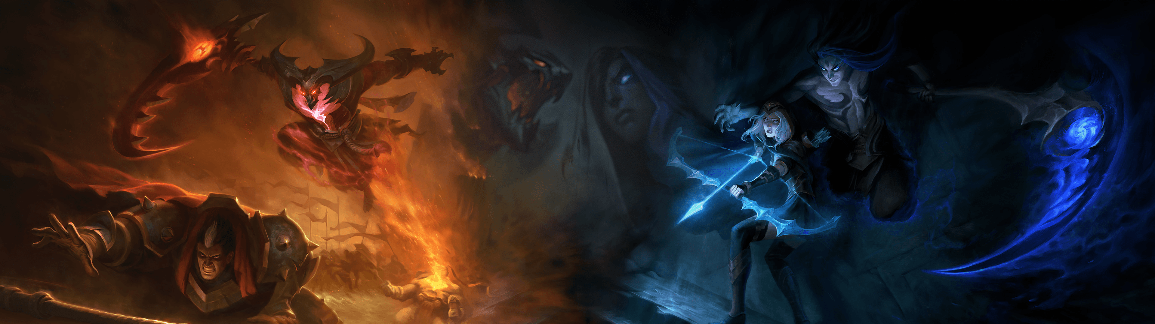 Dual Monitor Halloween Wallpapers Top Free Dual Monitor Halloween