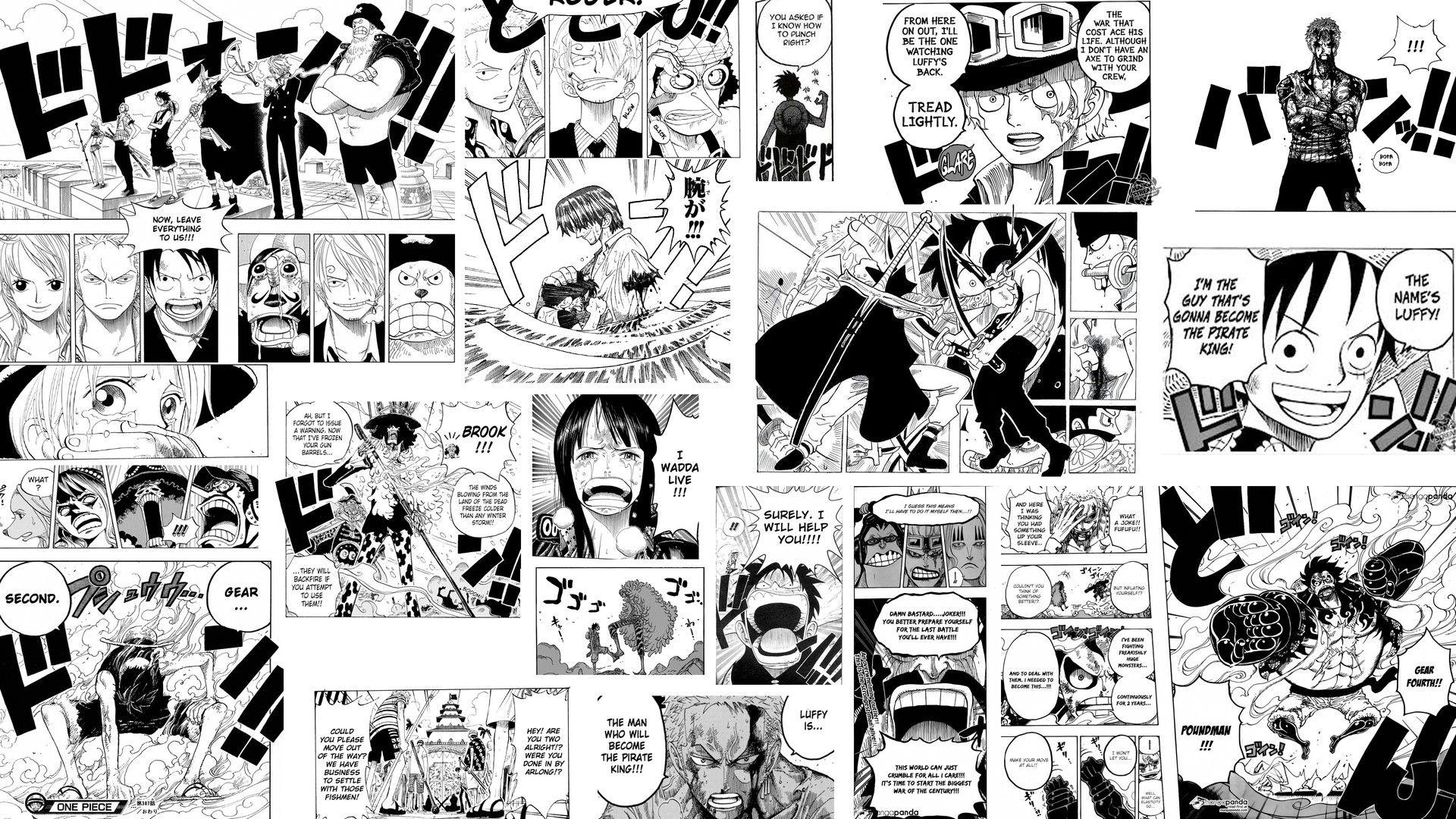Manga Collage Wallpapers Top Free Manga Collage Backgrounds