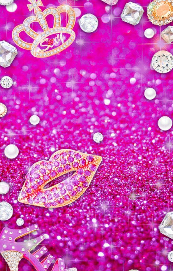 Pink Bling Wallpapers Top Free Pink Bling Backgrounds WallpaperAccess