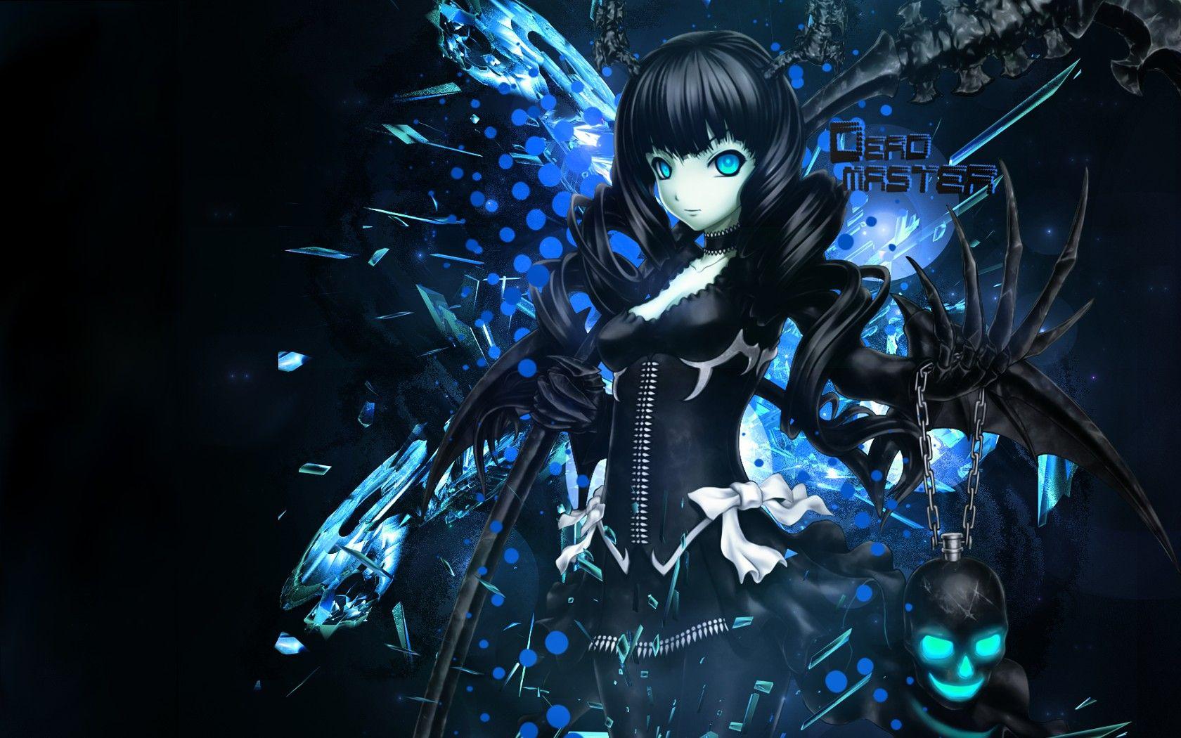 Black and Blue Anime Wallpapers Top Free Black and Blue Anime