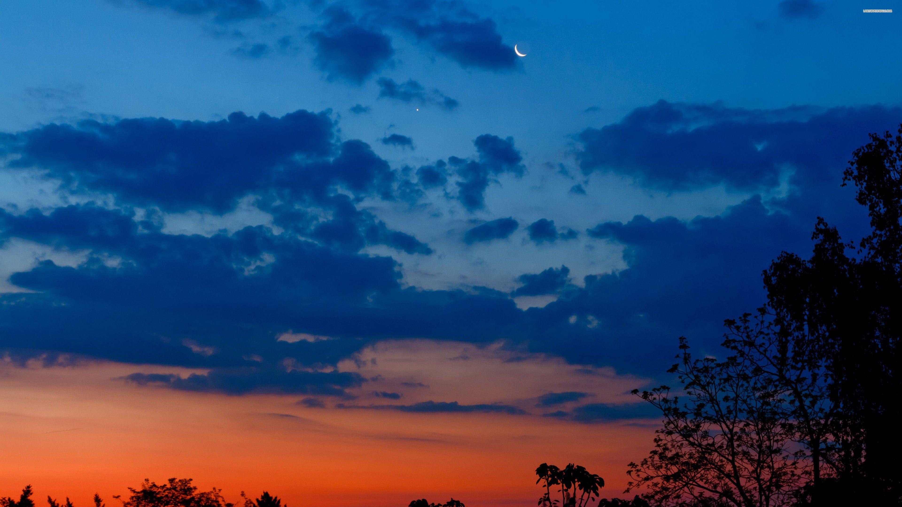 Evening Sky Wallpapers Top Free Evening Sky Backgrounds WallpaperAccess