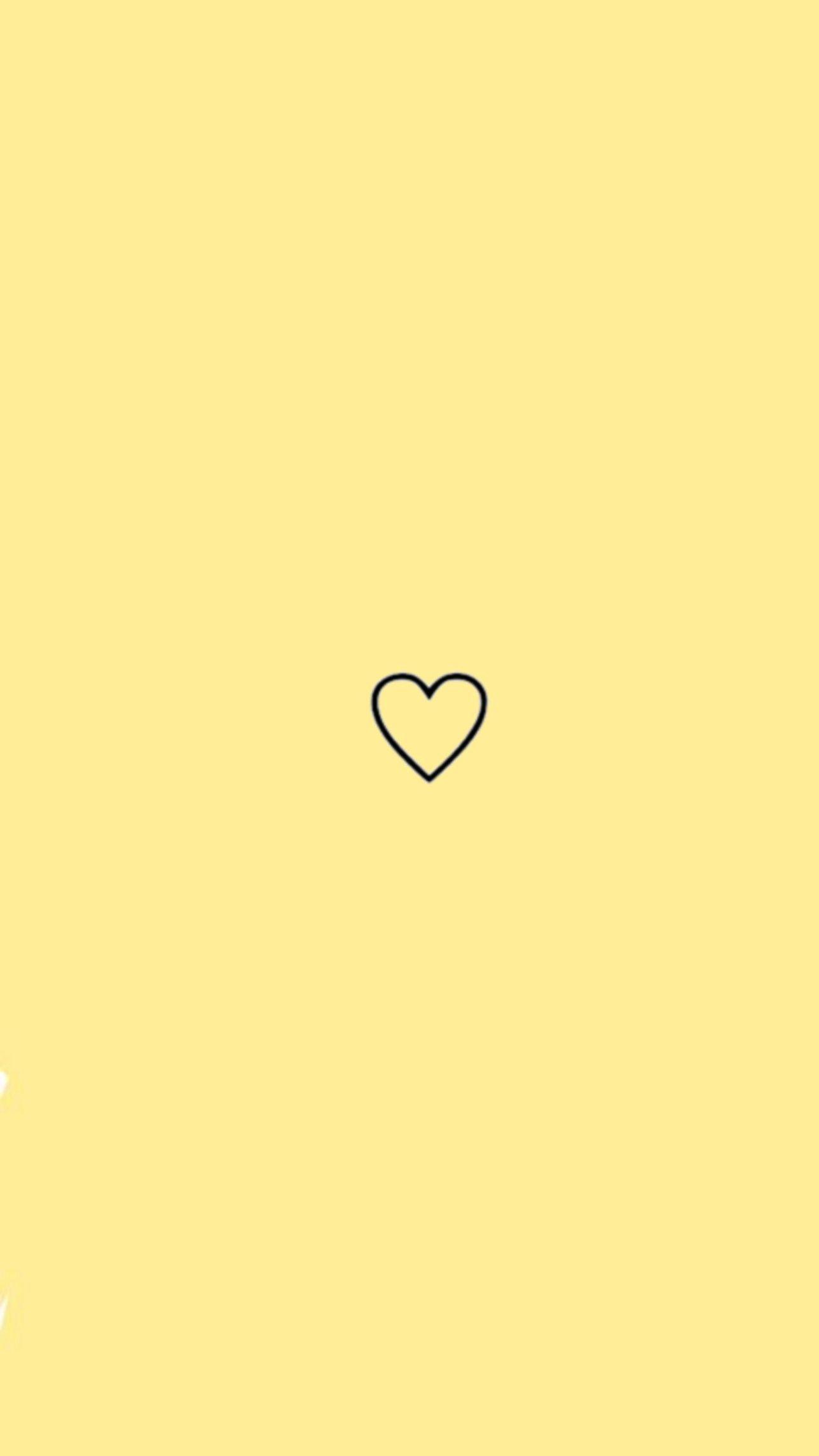 Yellow Heart iPhone Wallpapers Top Free Yellow Heart iPhone