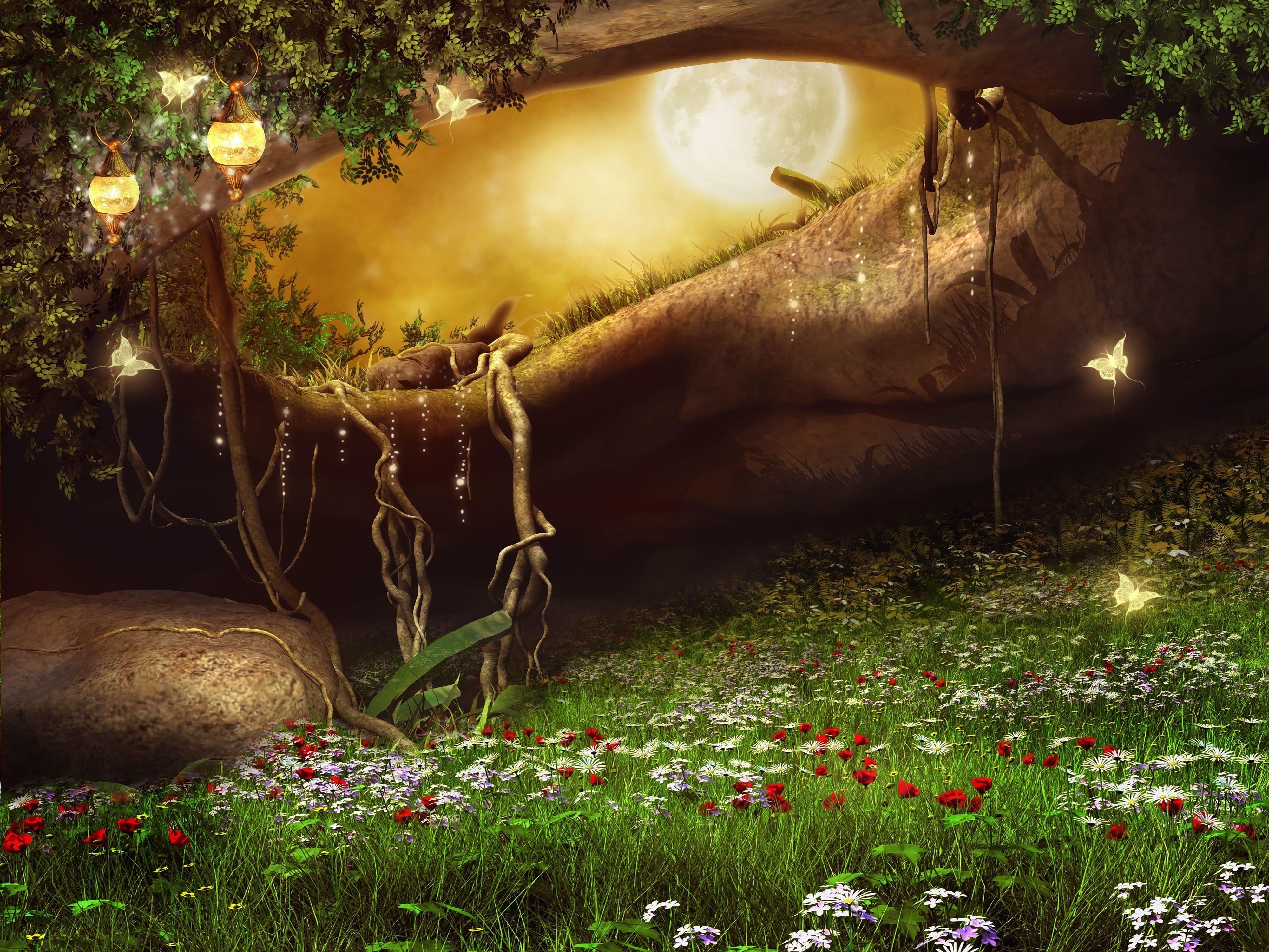 Mystical Garden Wallpapers Top Free Mystical Garden Backgrounds