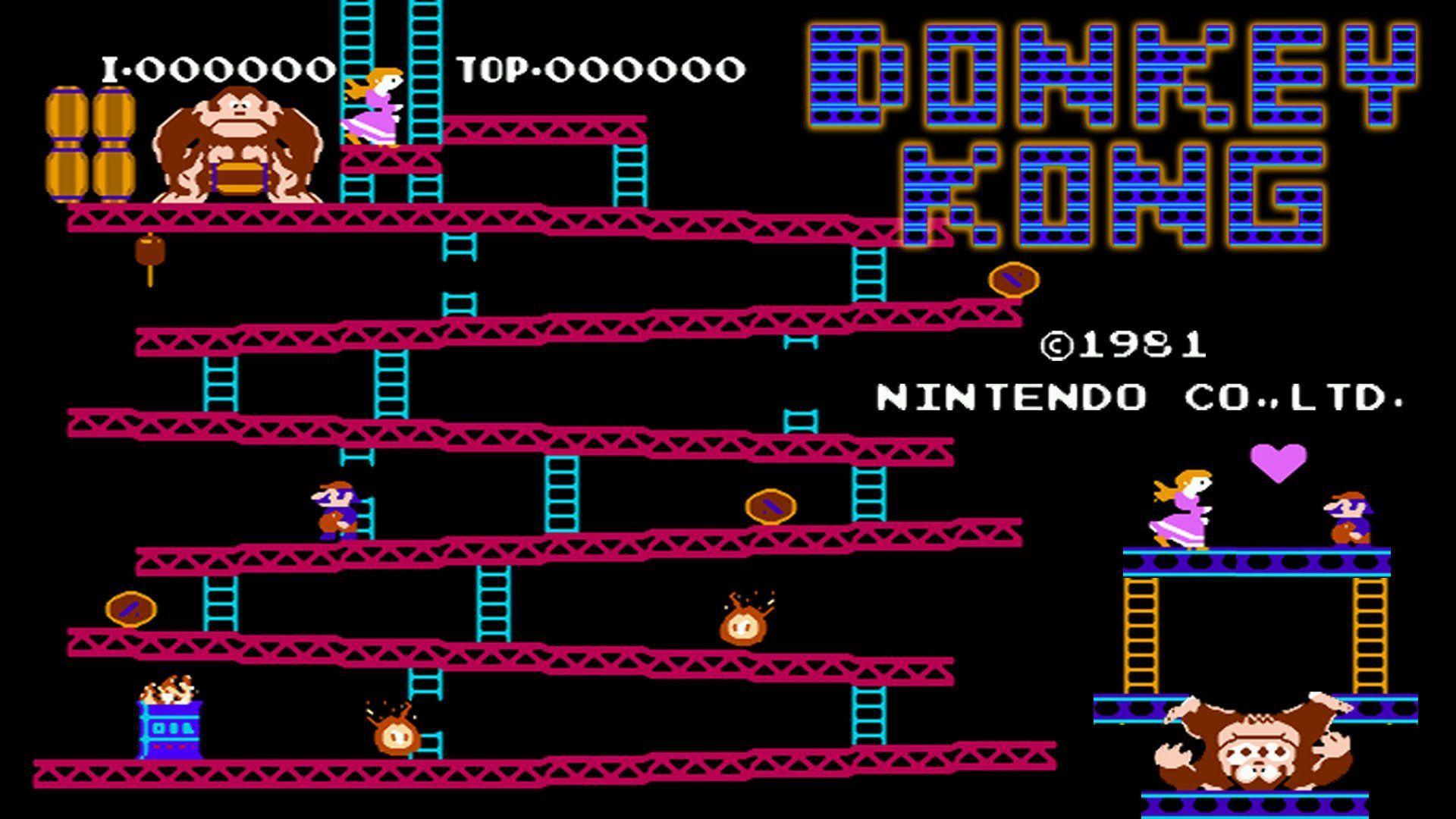 Retro Donkey Kong Wallpapers Top Free Retro Donkey Kong Backgrounds