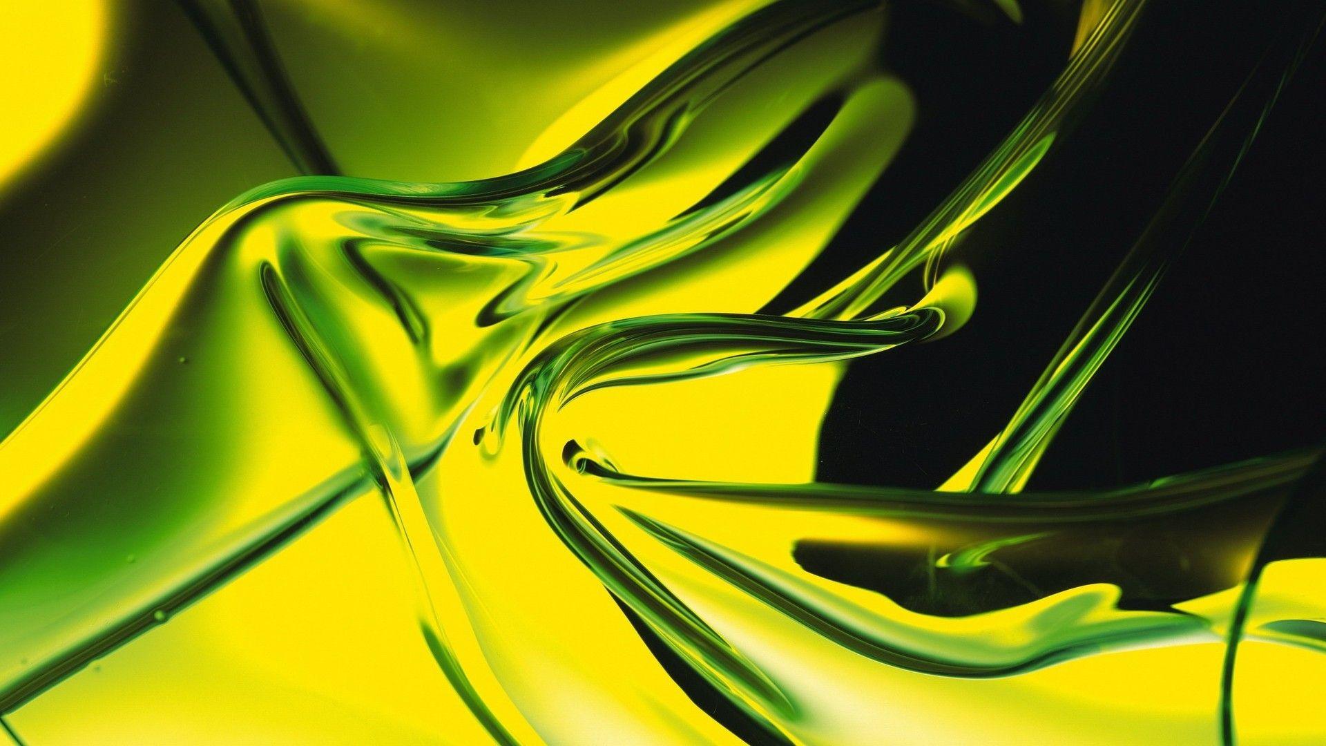 Yellow and Green Abstract Wallpapers Top Free Yellow and Green