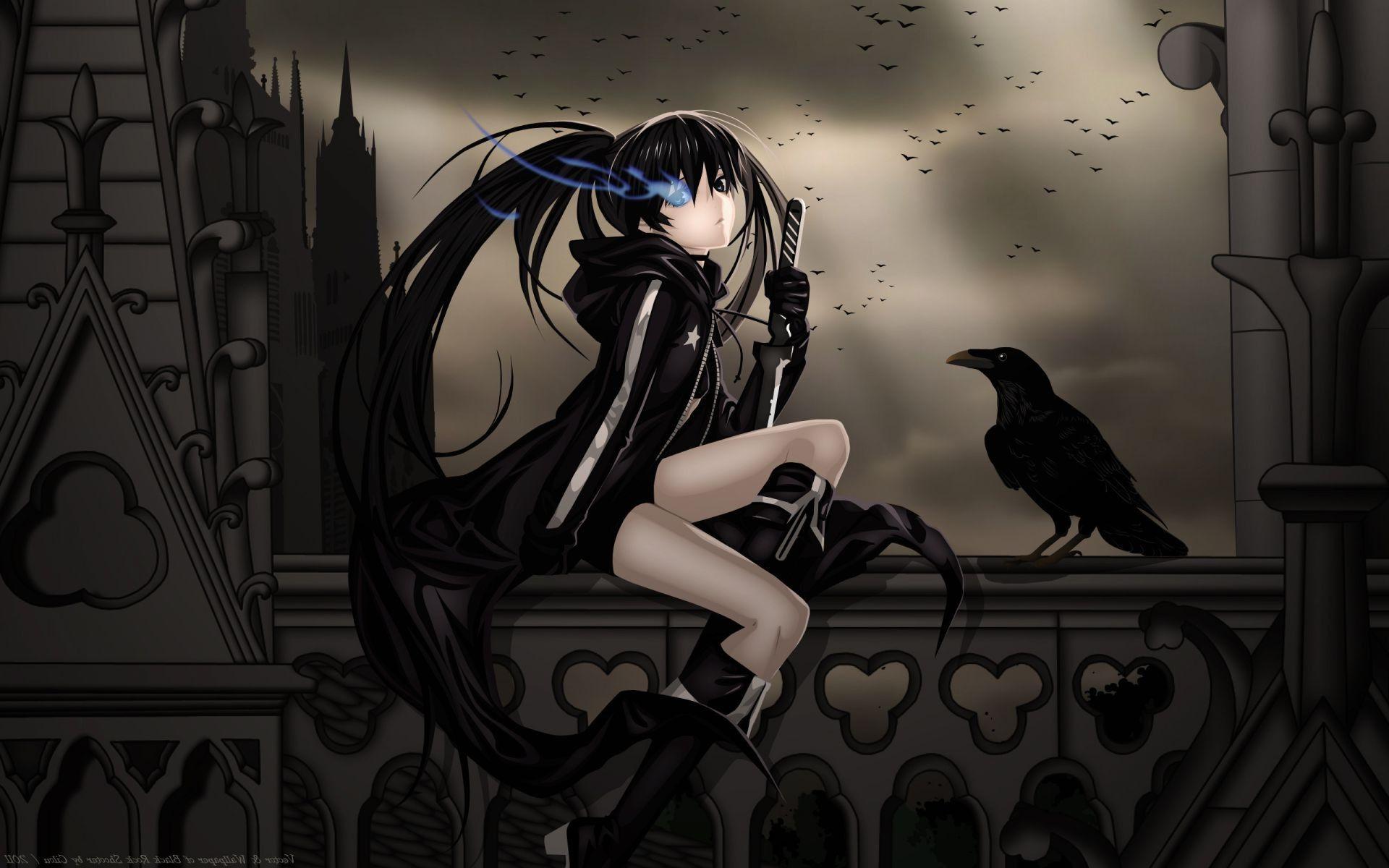 Raven Anime Wallpapers Top Free Raven Anime Backgrounds WallpaperAccess