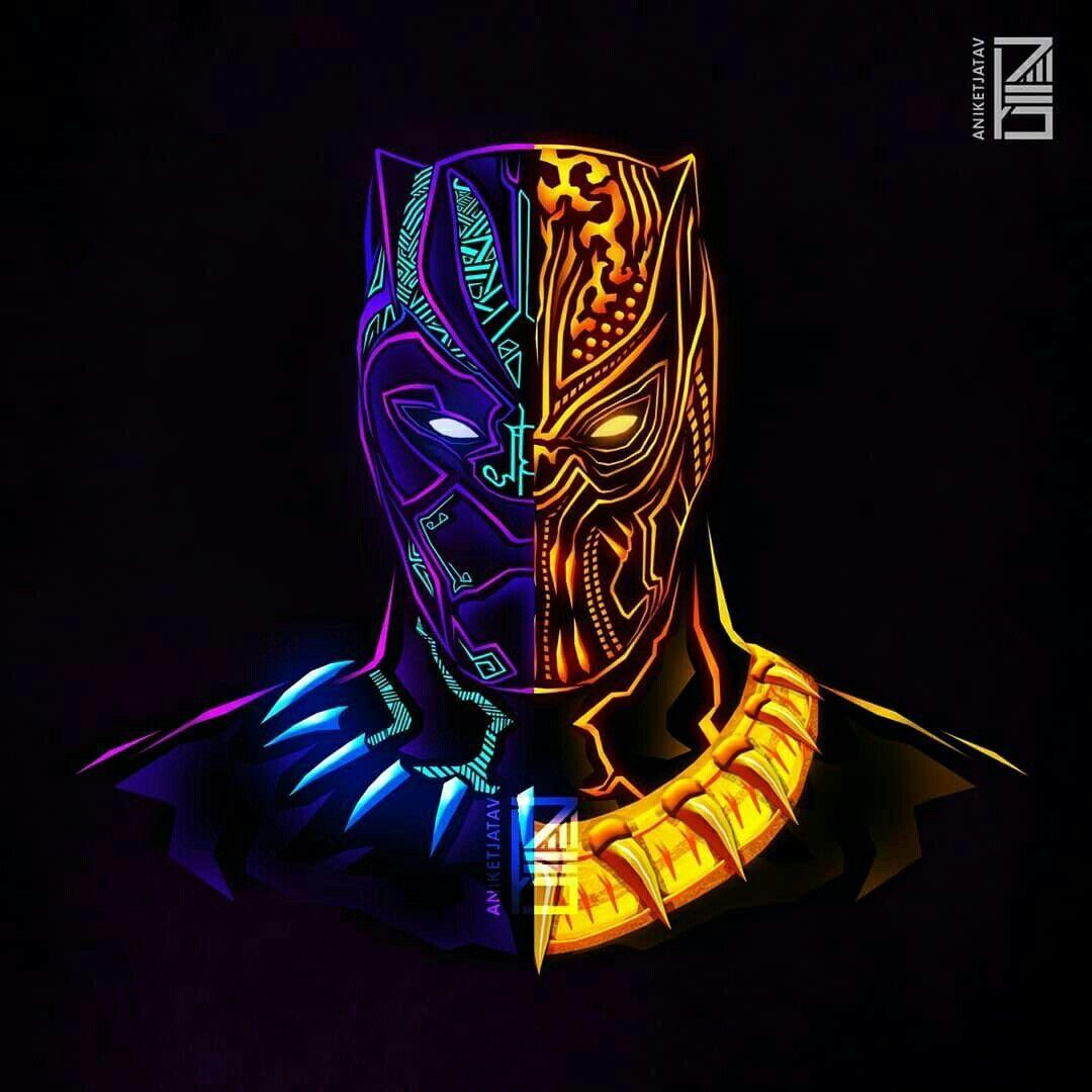 Black Panther Art Wallpapers Top Free Black Panther Art Backgrounds