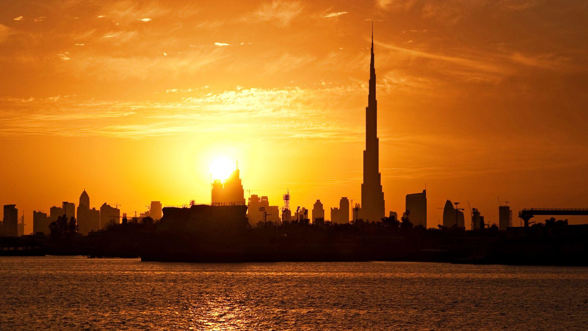 Dubai Sunset Wallpapers Top Free Dubai Sunset Backgrounds