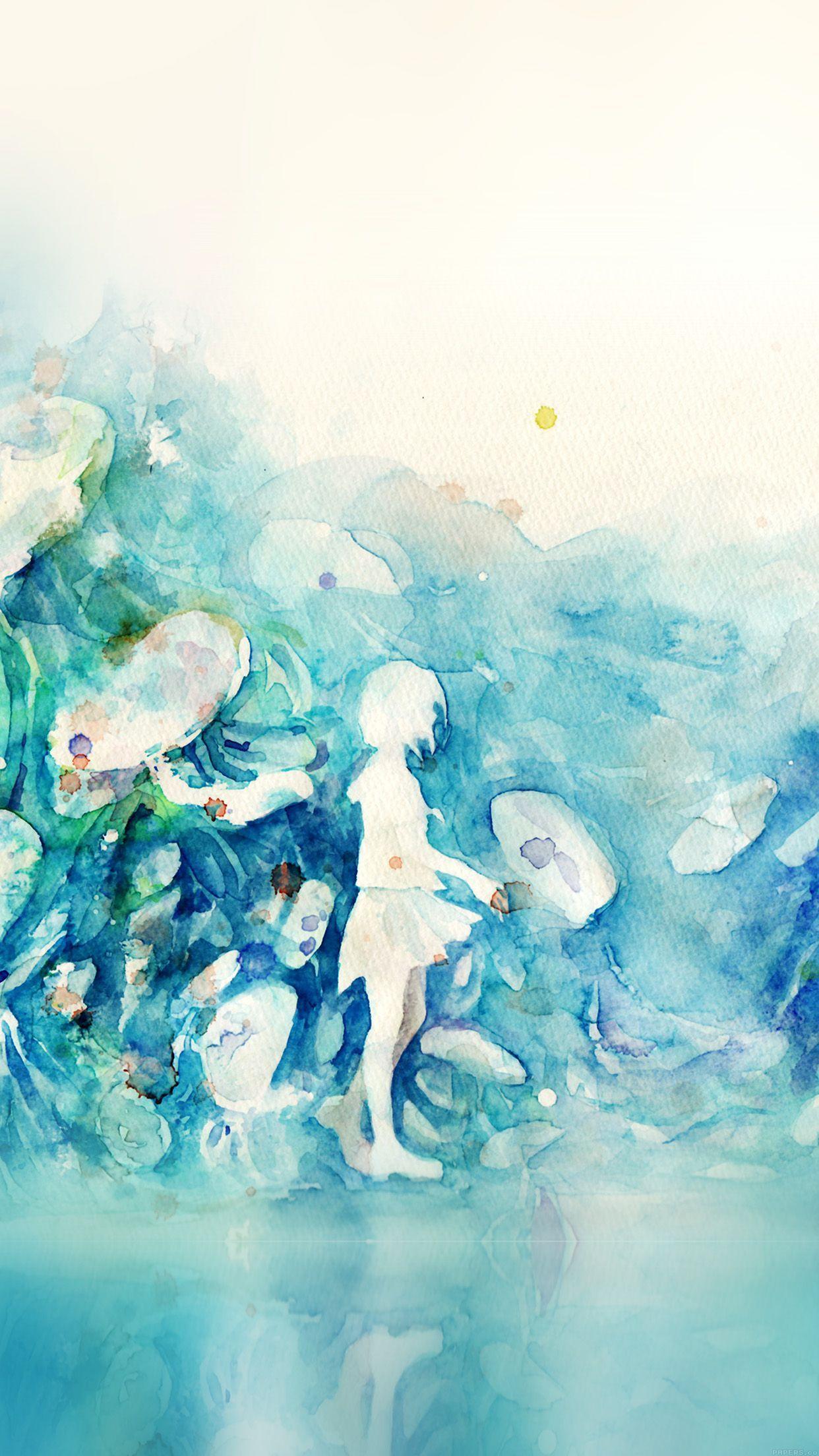 Anime Watercolor Wallpapers Top Free Anime Watercolor Backgrounds