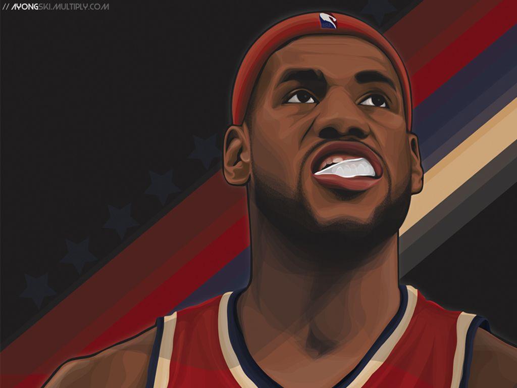Cartoon LeBron James Wallpapers Top Free Cartoon LeBron James