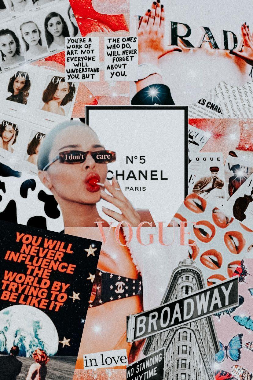 Vogue Collage Wallpapers Top Free Vogue Collage Backgrounds