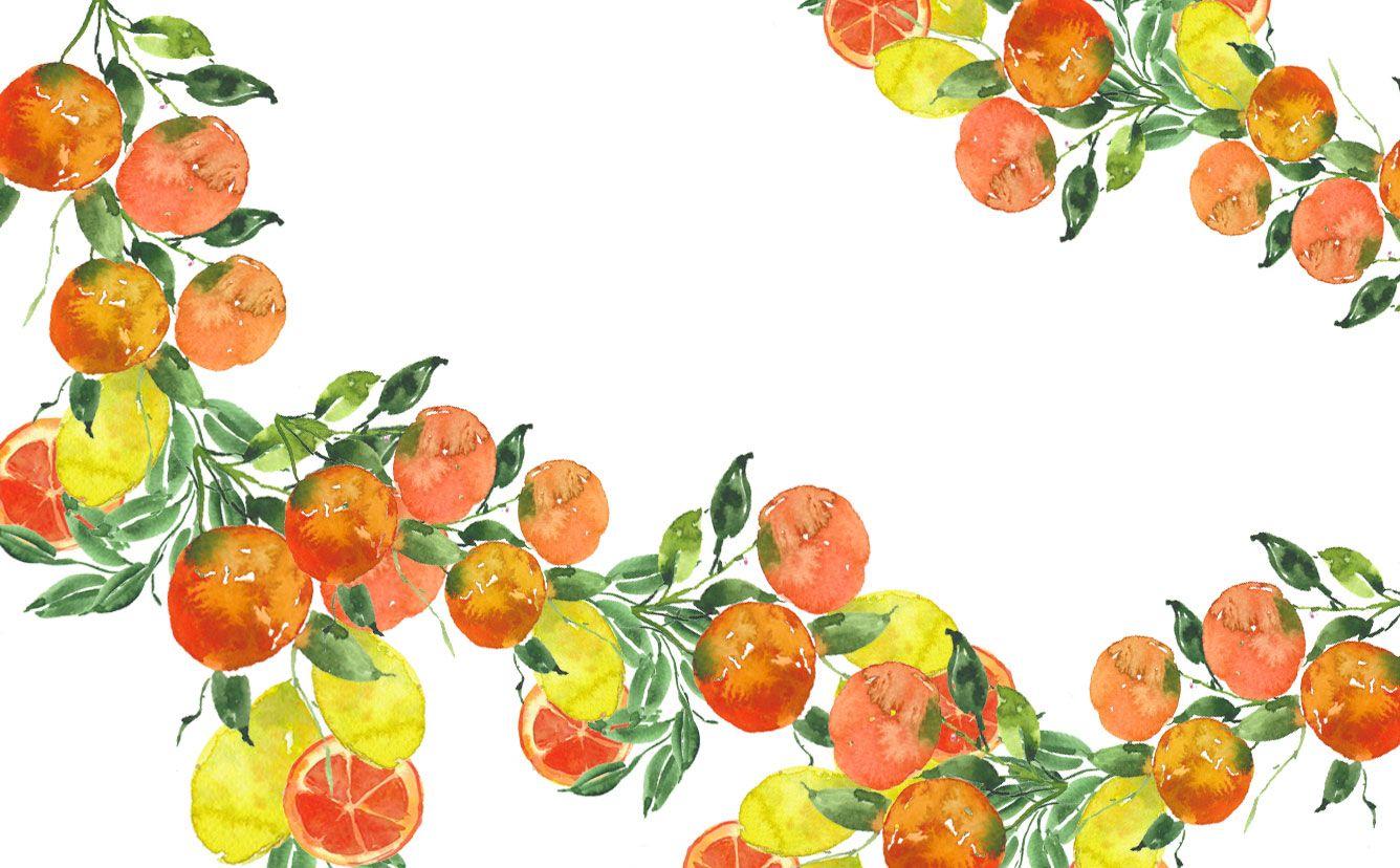 Watercolor Fruit Wallpapers Top Free Watercolor Fruit Backgrounds