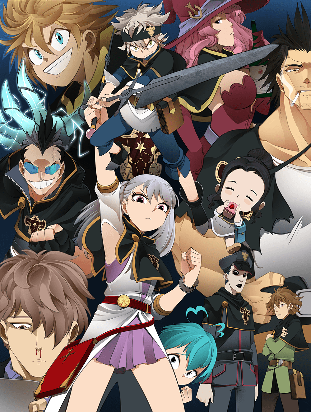 Black Clover Black Bull Wallpapers Top Free Black Clover Black Bull