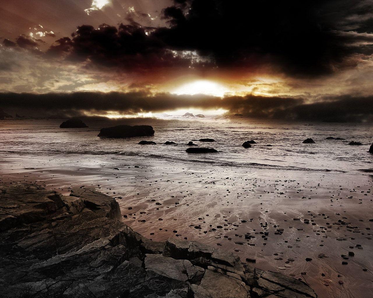 Dark Nature Wallpapers Top Free Dark Nature Backgrounds WallpaperAccess