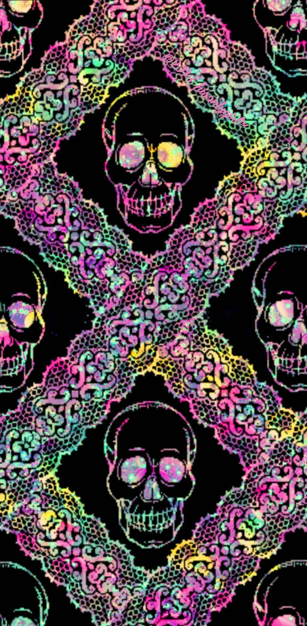 Galaxy Skull Wallpapers Top Free Galaxy Skull Backgrounds