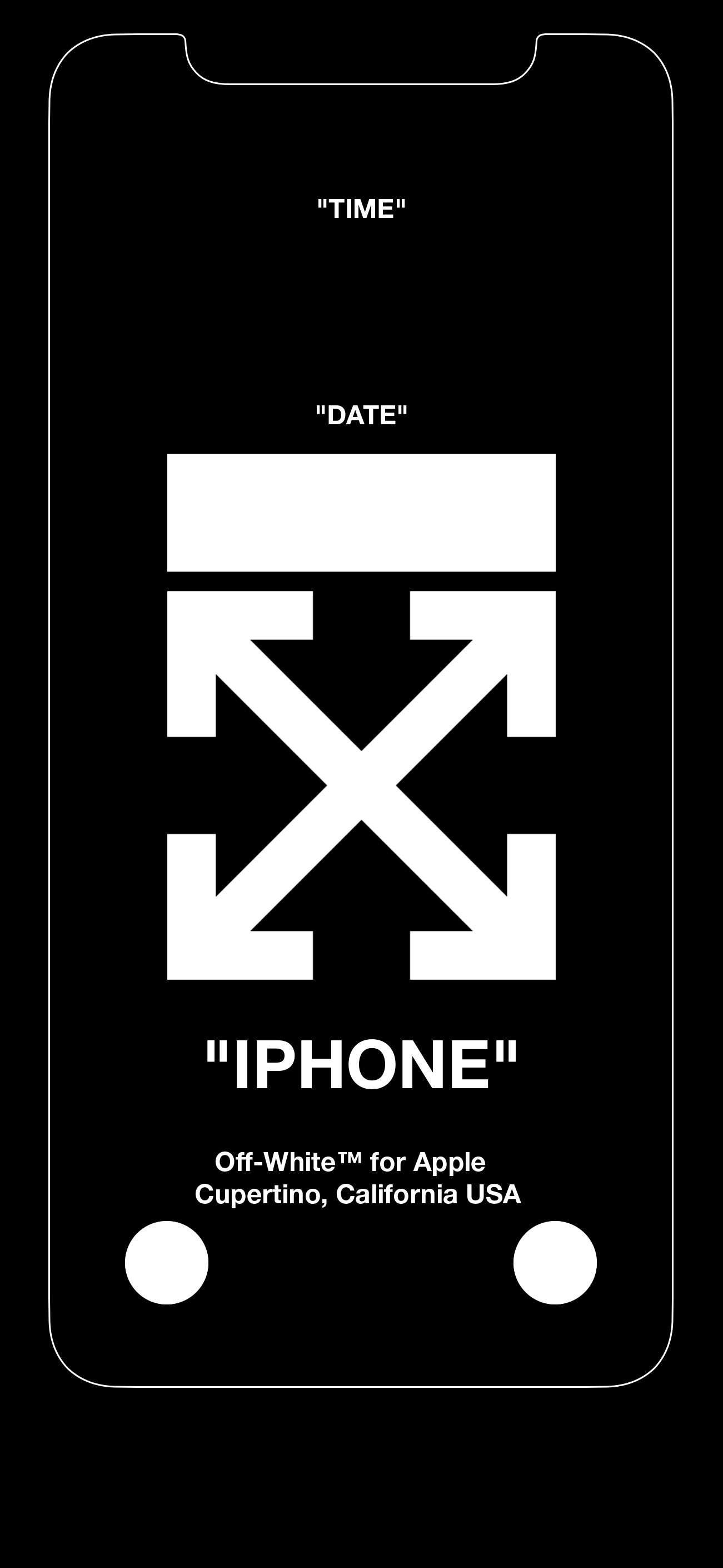 Off White iPhone X Wallpapers Top Free Off White iPhone X Backgrounds