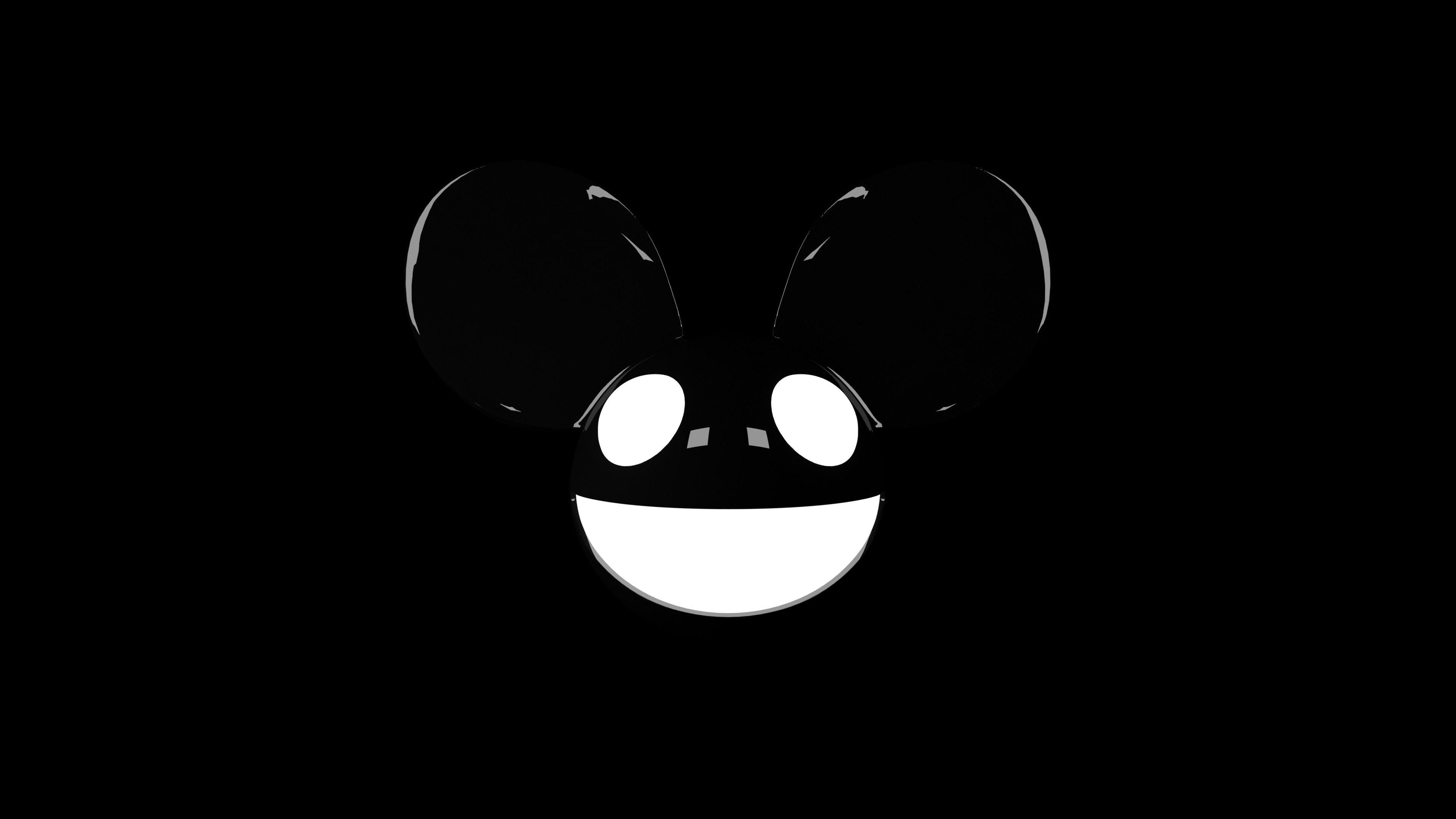 Black Wallpaper With Smile